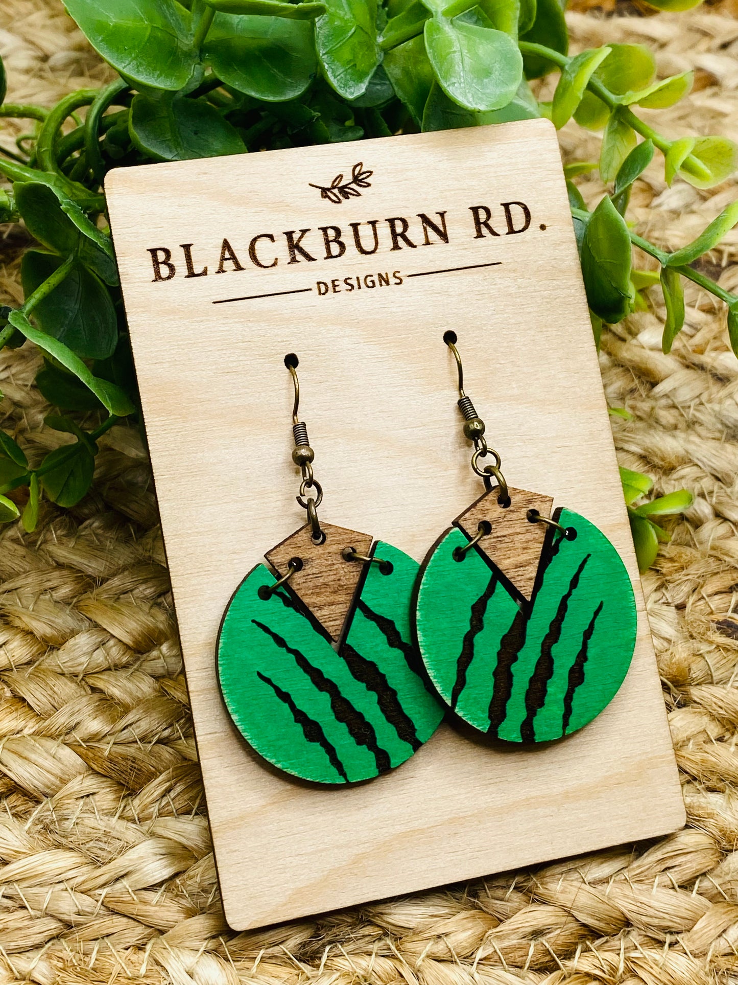Boho Wildcat Claw Mark Dangles