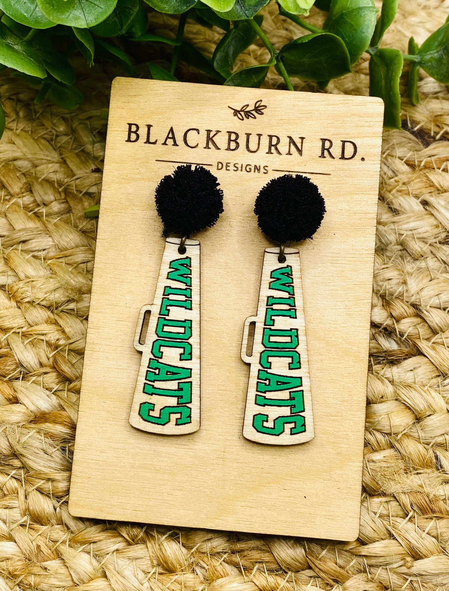 Wildcats Megaphone Earrings