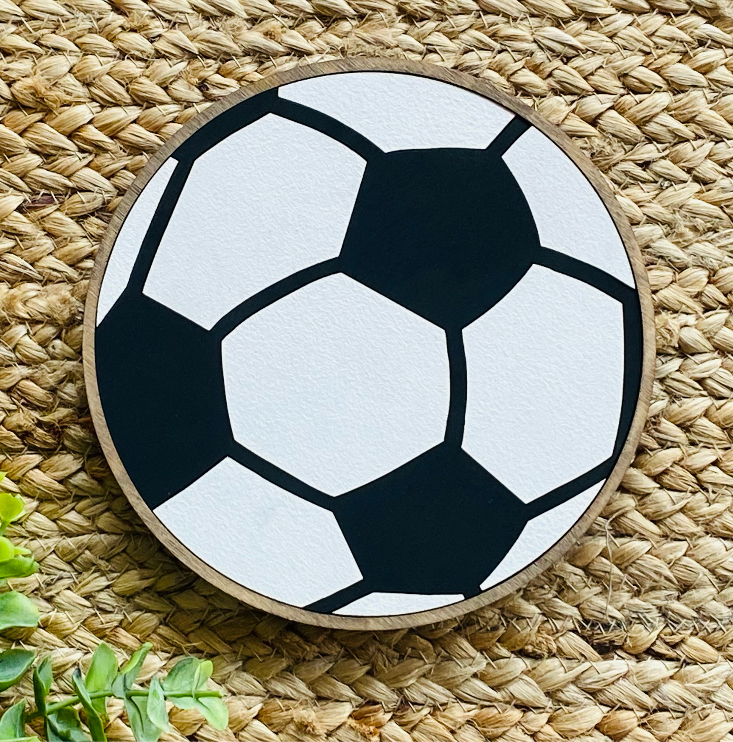 Soccer Ball Porch Leaner Insert