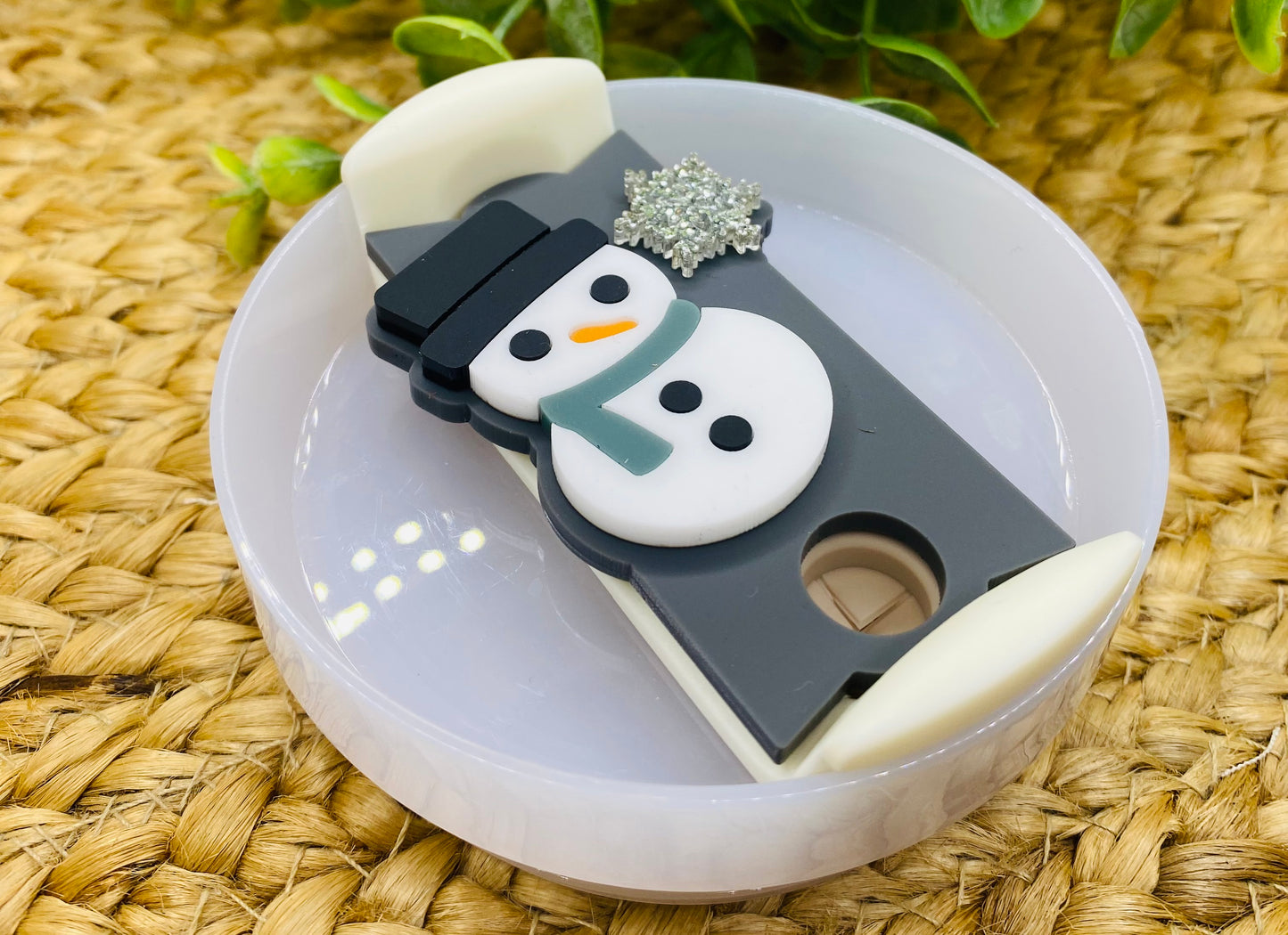 Snowman Cutie Stanley Topper