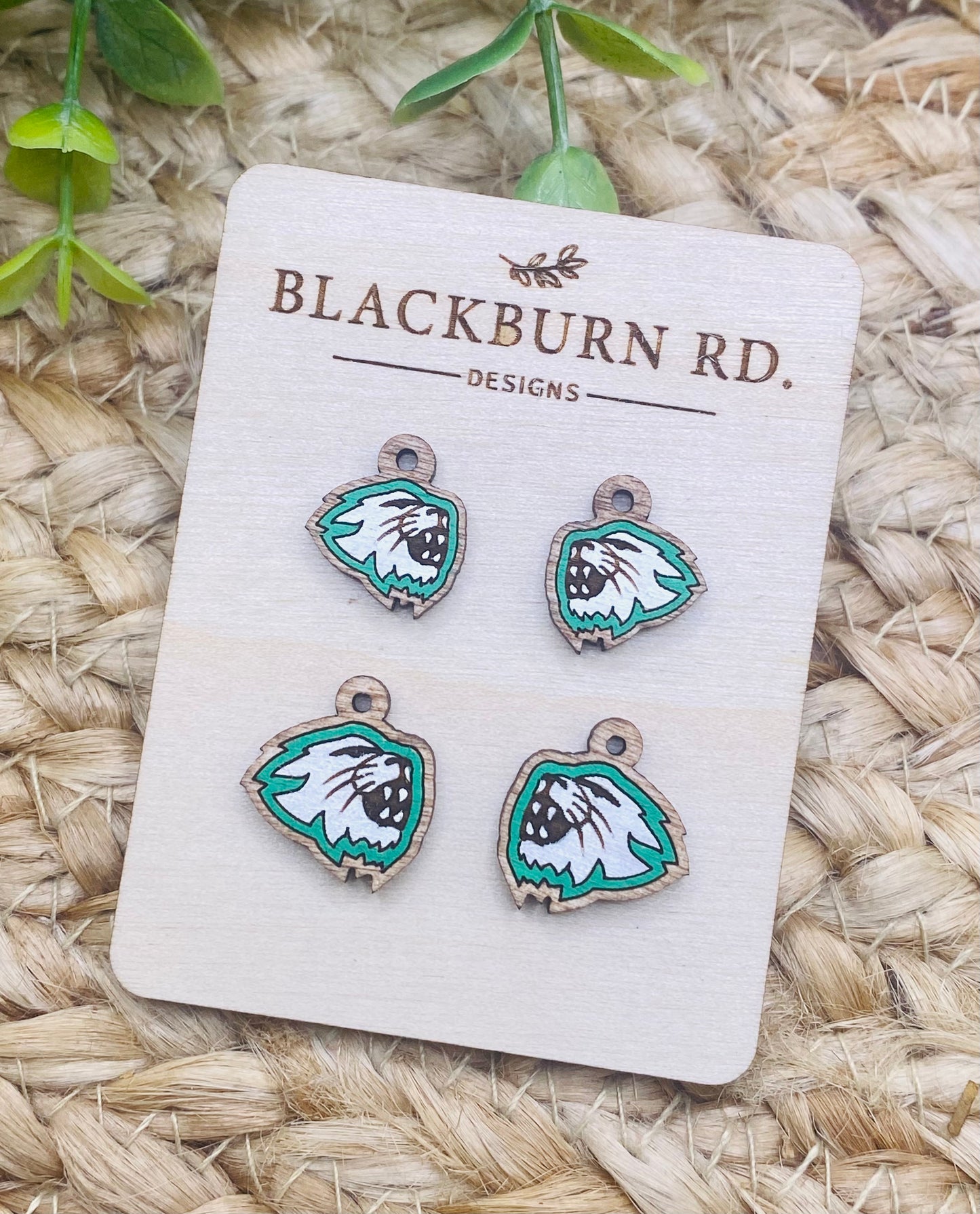 Petite Wildcat Charm Dangles