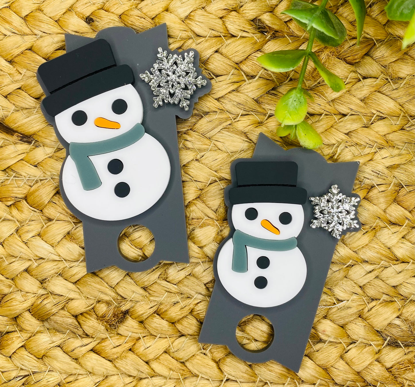 Snowman Cutie Stanley Topper