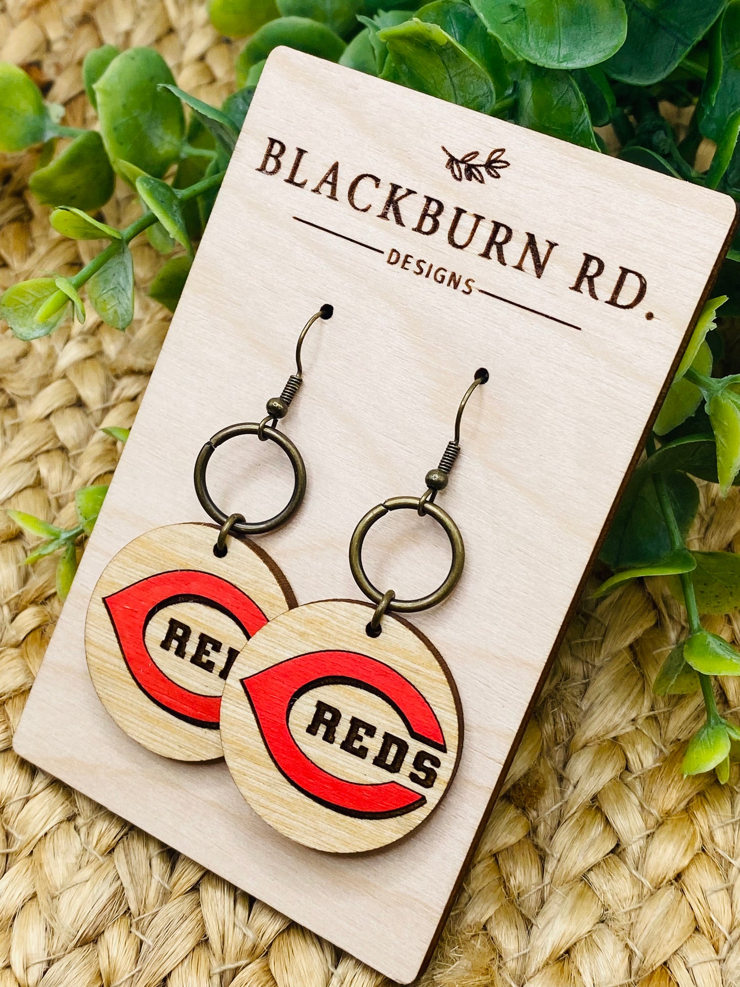 Engraved Reds C Dangles