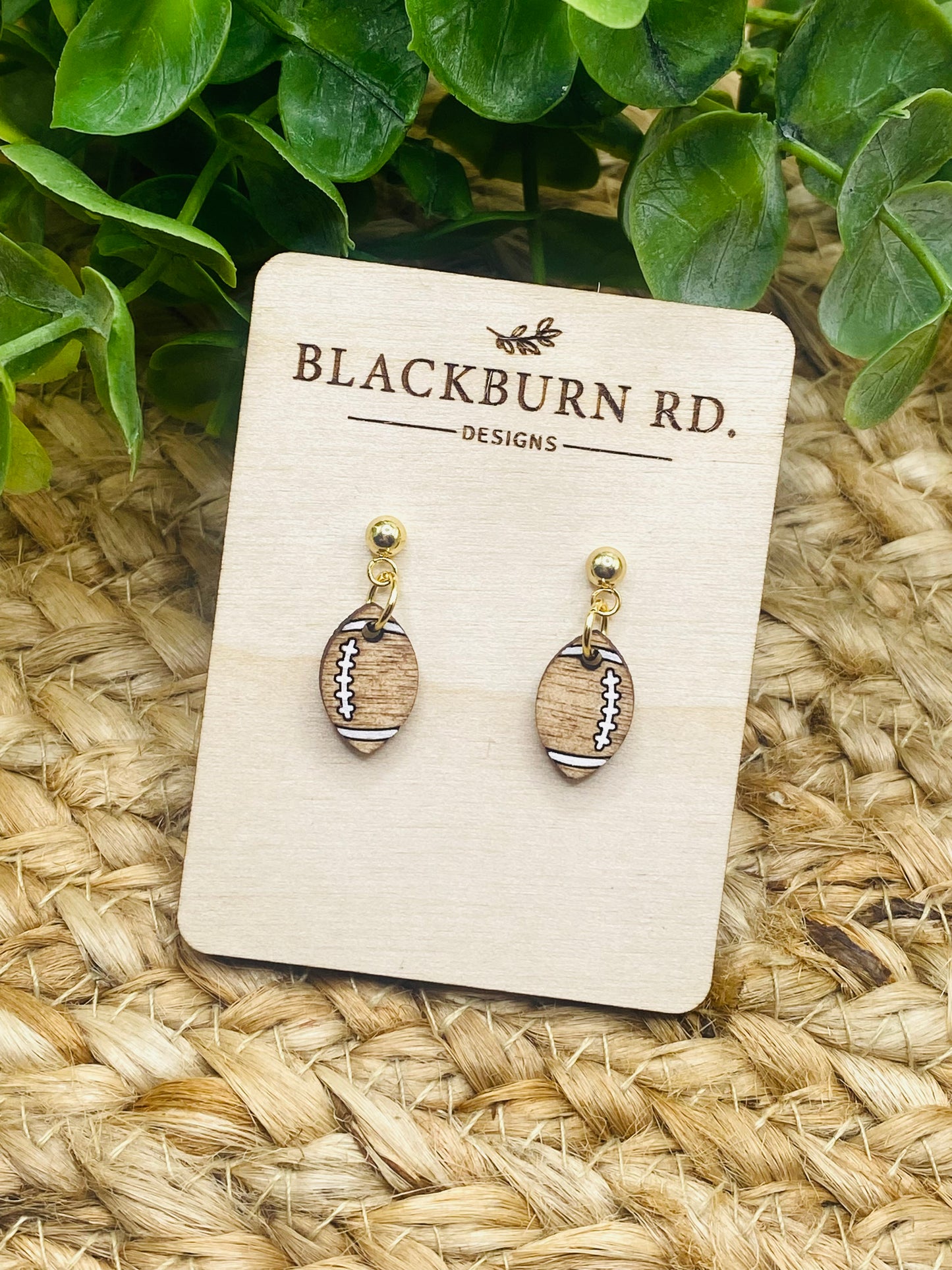 Petite Football Charm Dangles