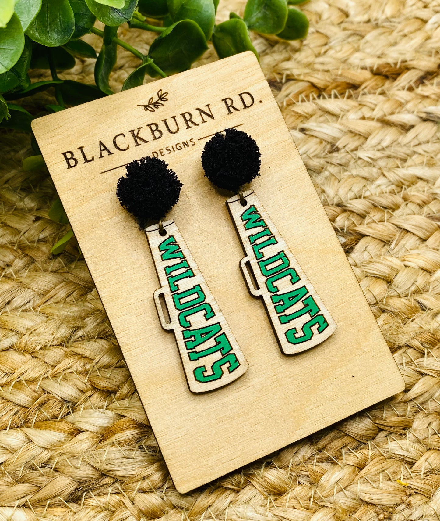 Wildcats Megaphone Earrings