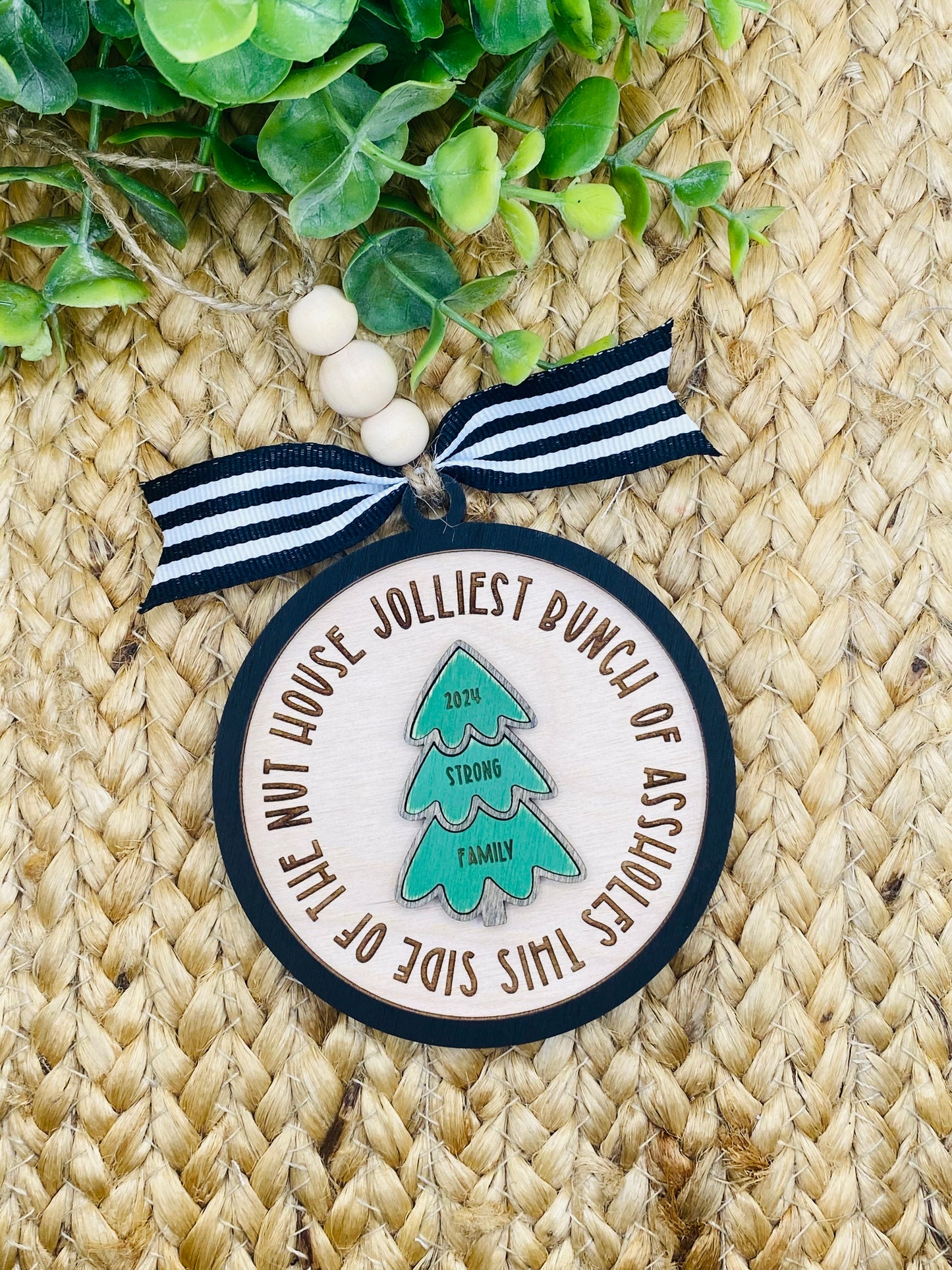Jolliest Bunch Christmas Tree Ornament