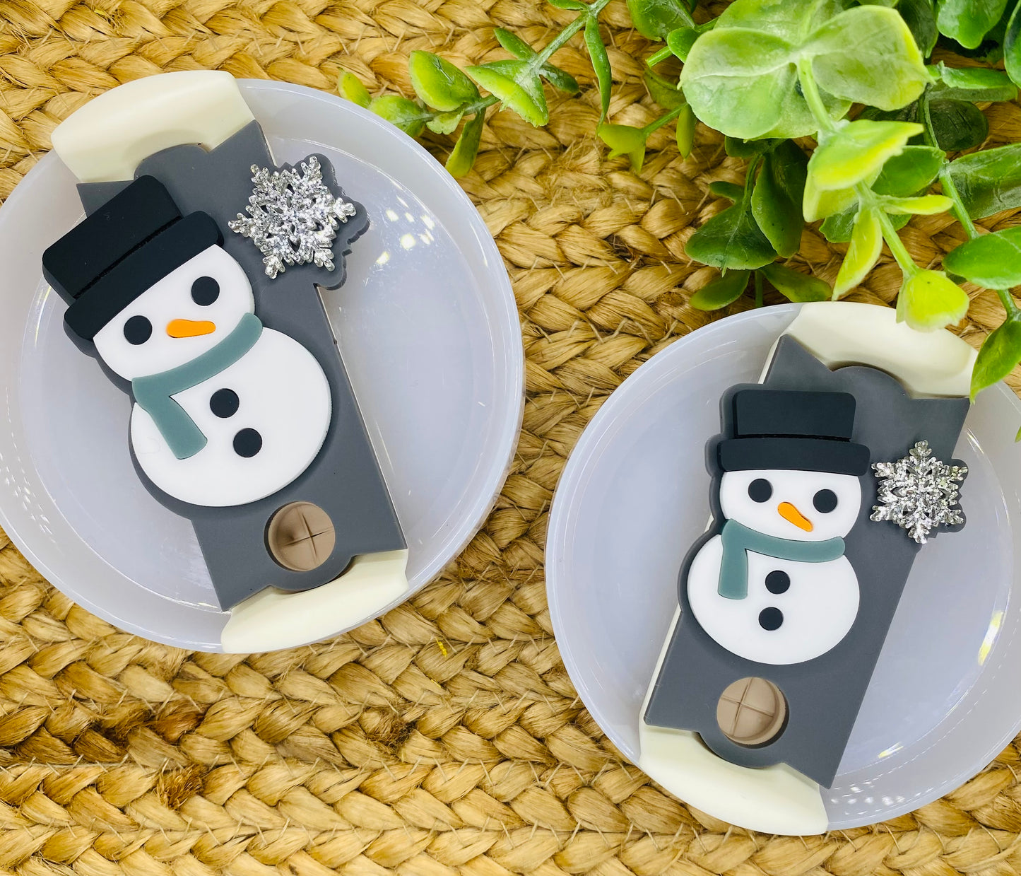Snowman Cutie Stanley Topper