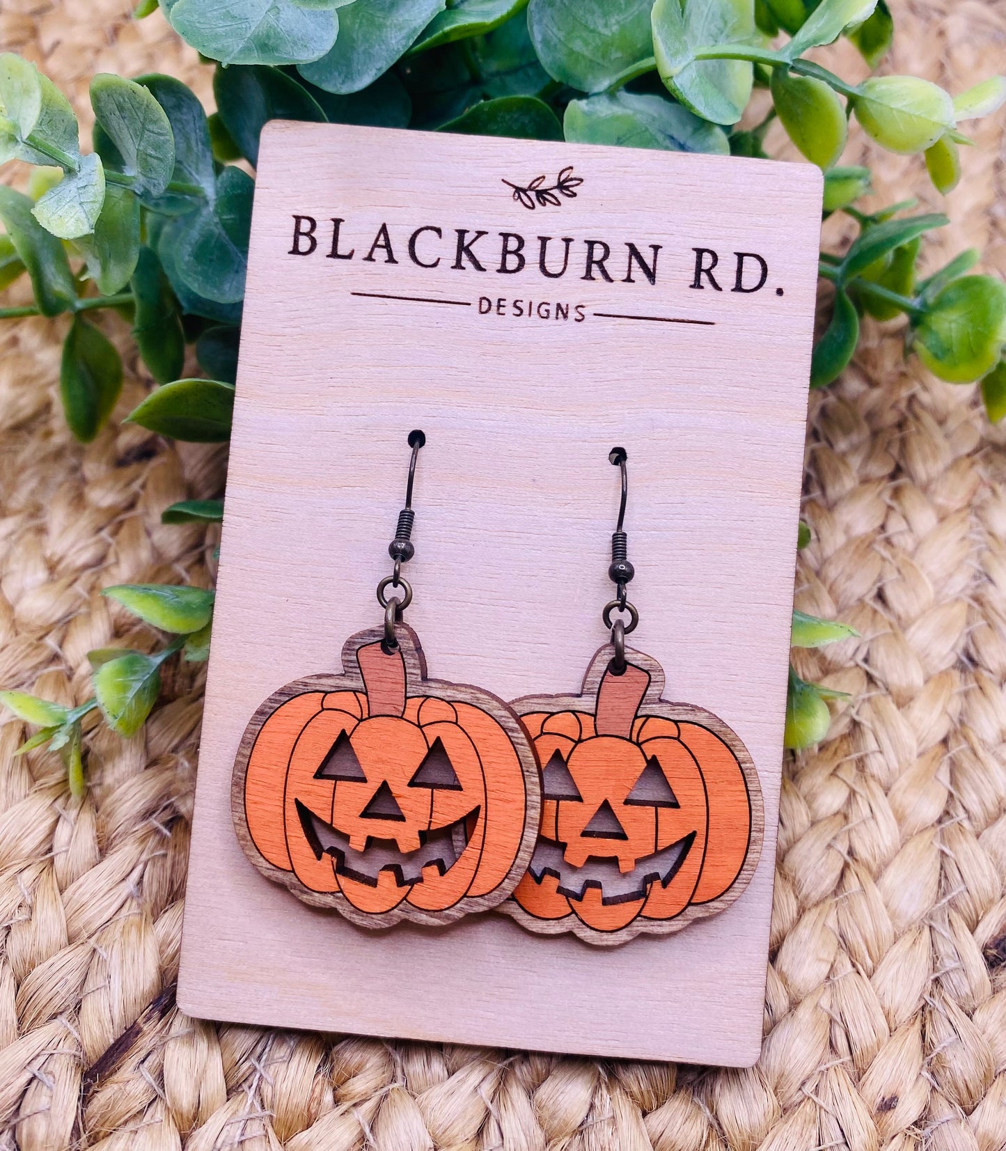 Pumpkin/Jack-O-Lantern Dangles