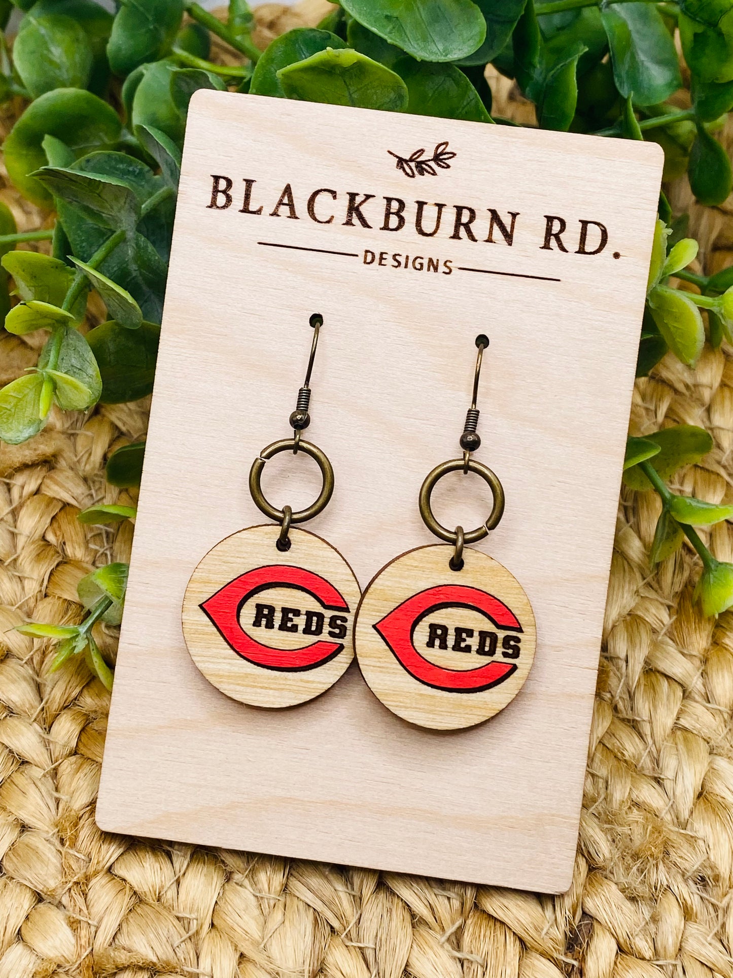 Engraved Reds C Dangles