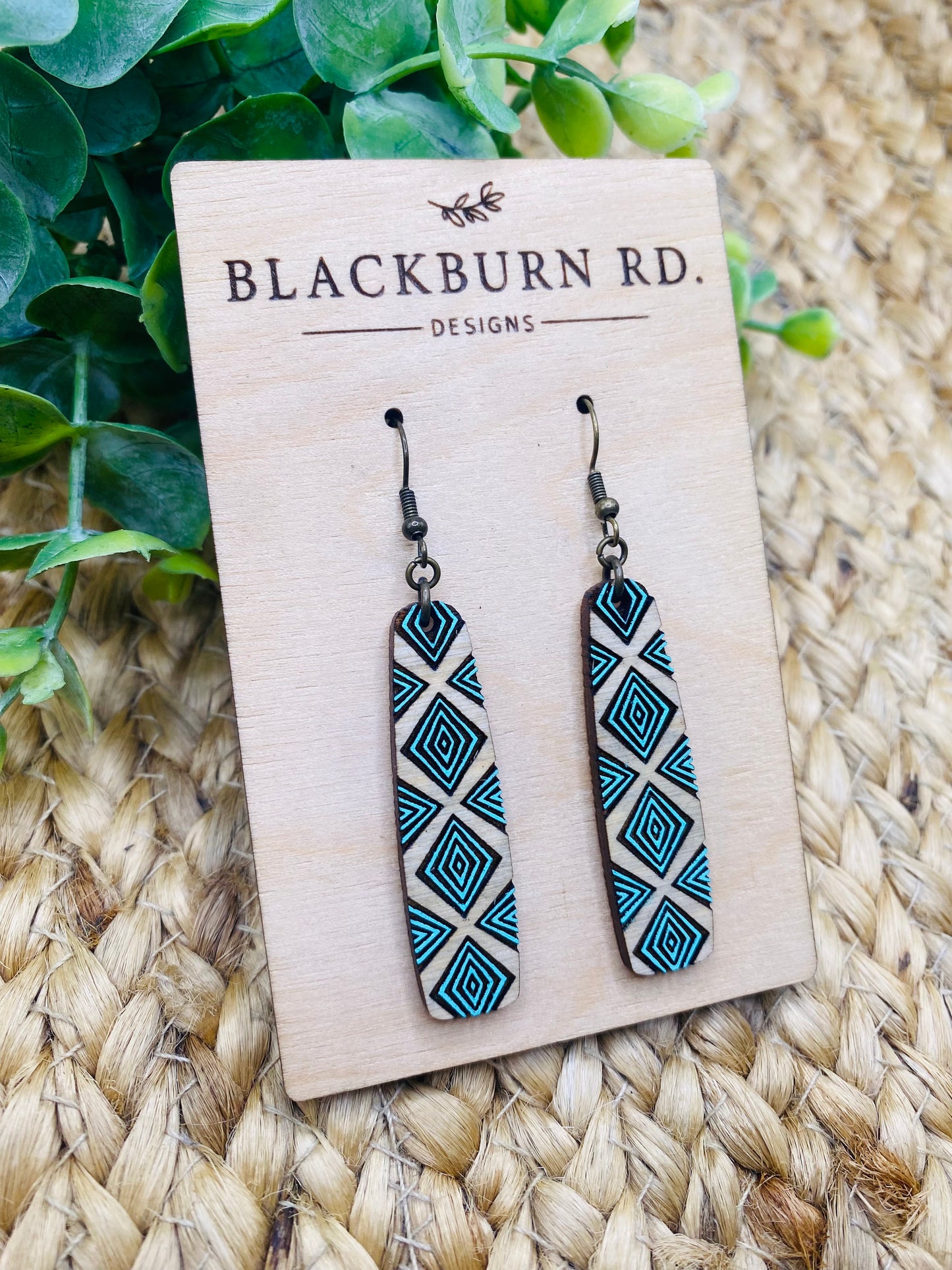 Diamond Illusion Bar Dangles
