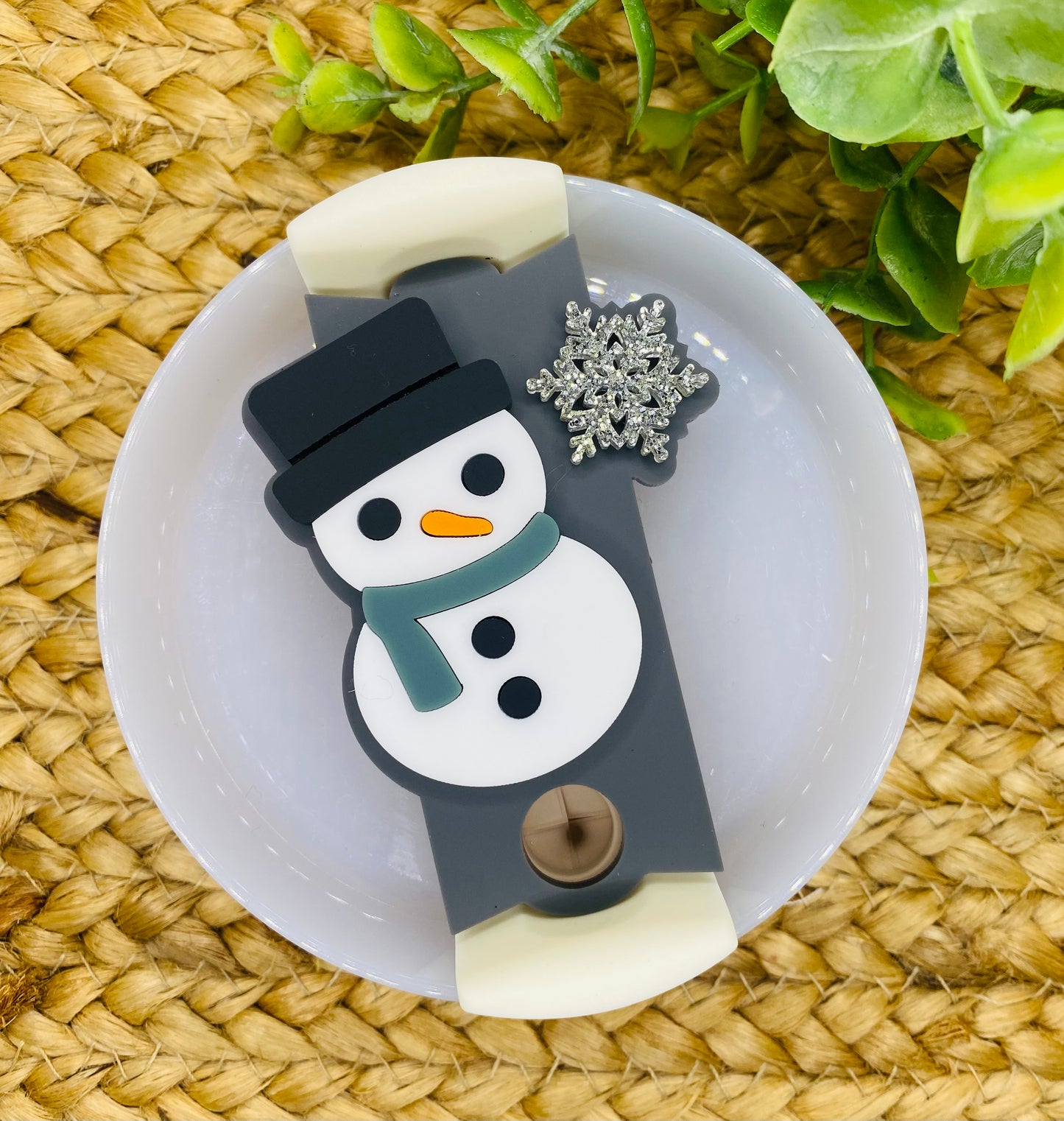 Snowman Cutie Stanley Topper