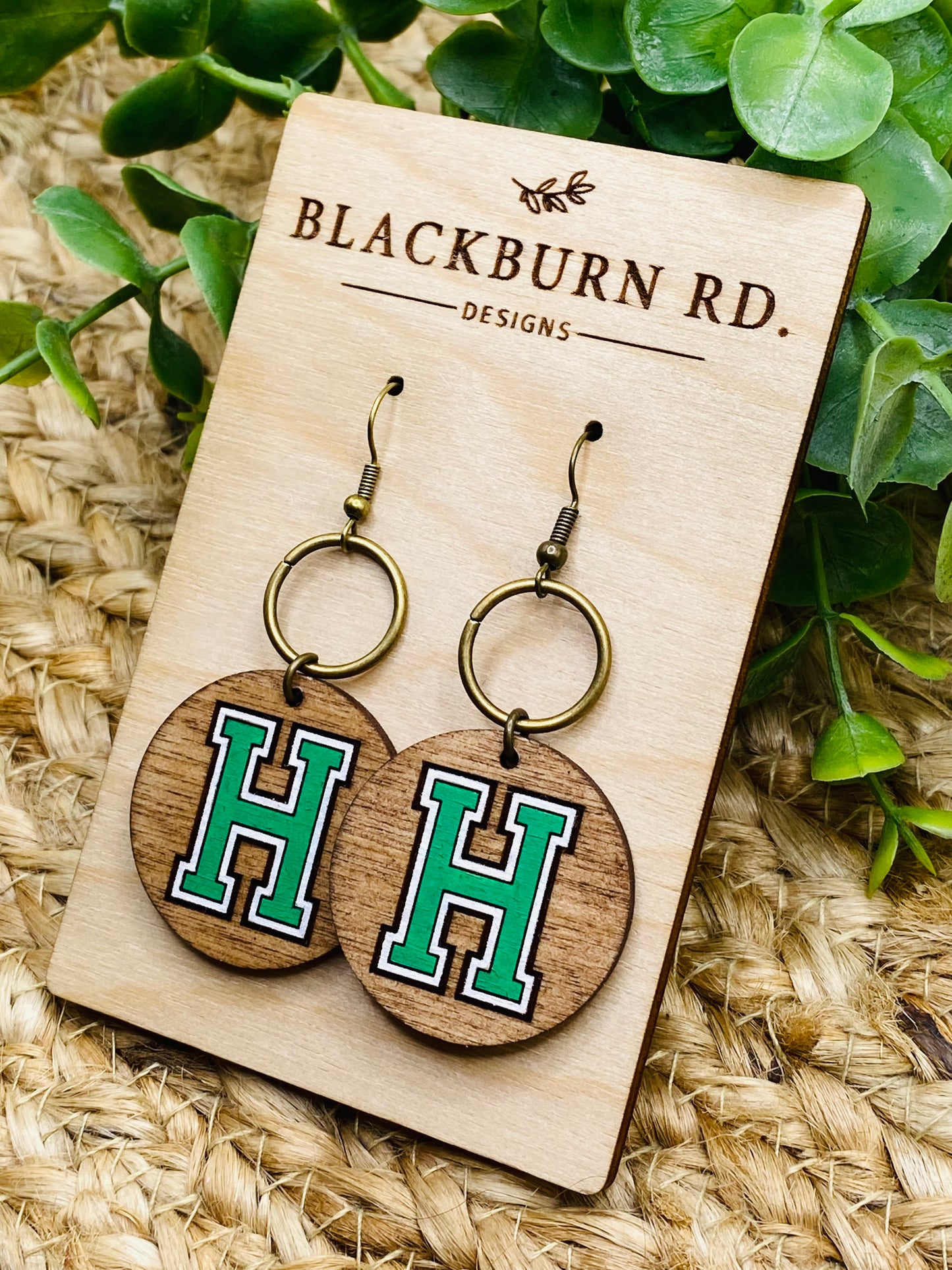Harrison H Dangle Earrings