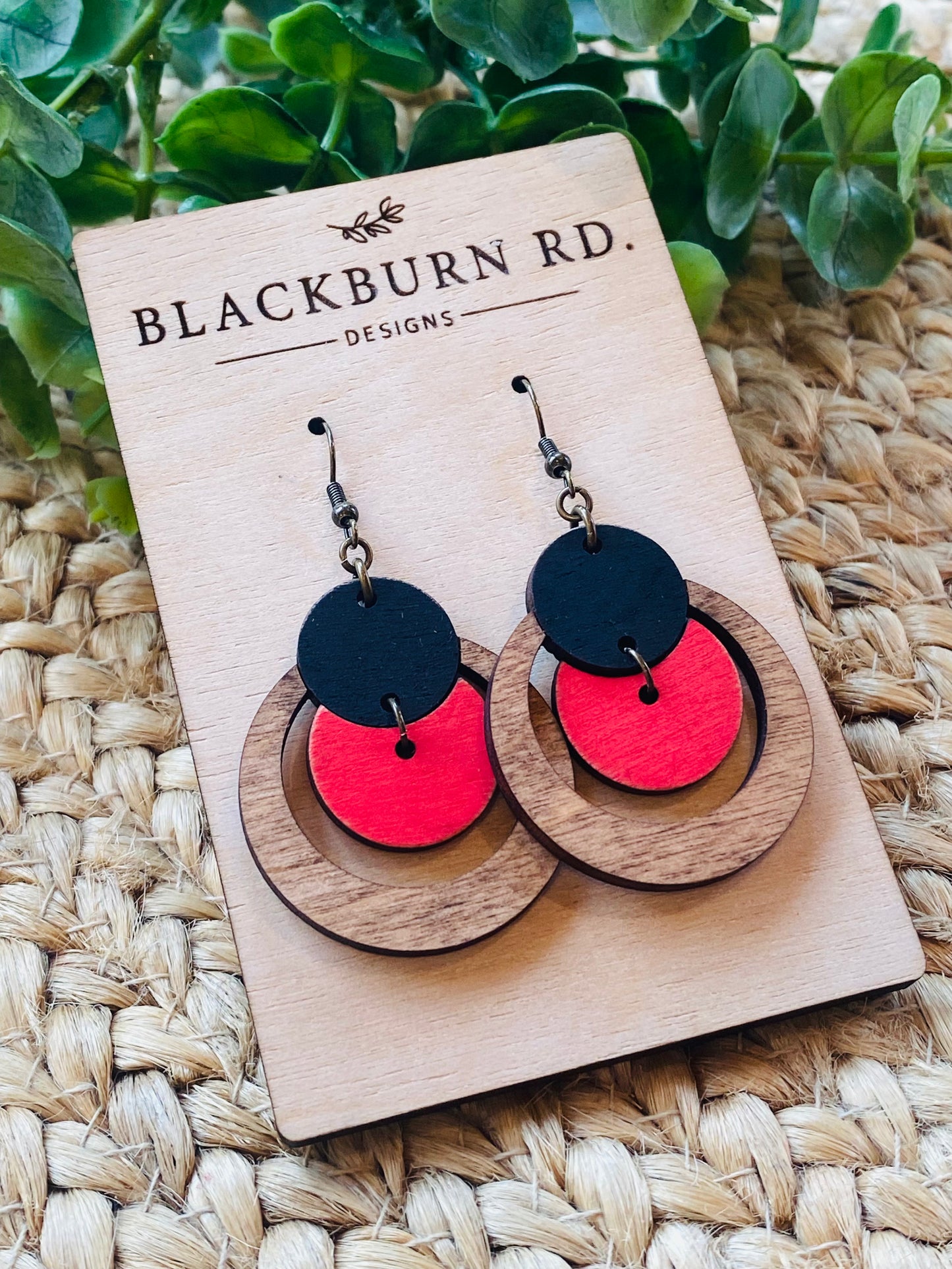 Three toned EC colored Dangles