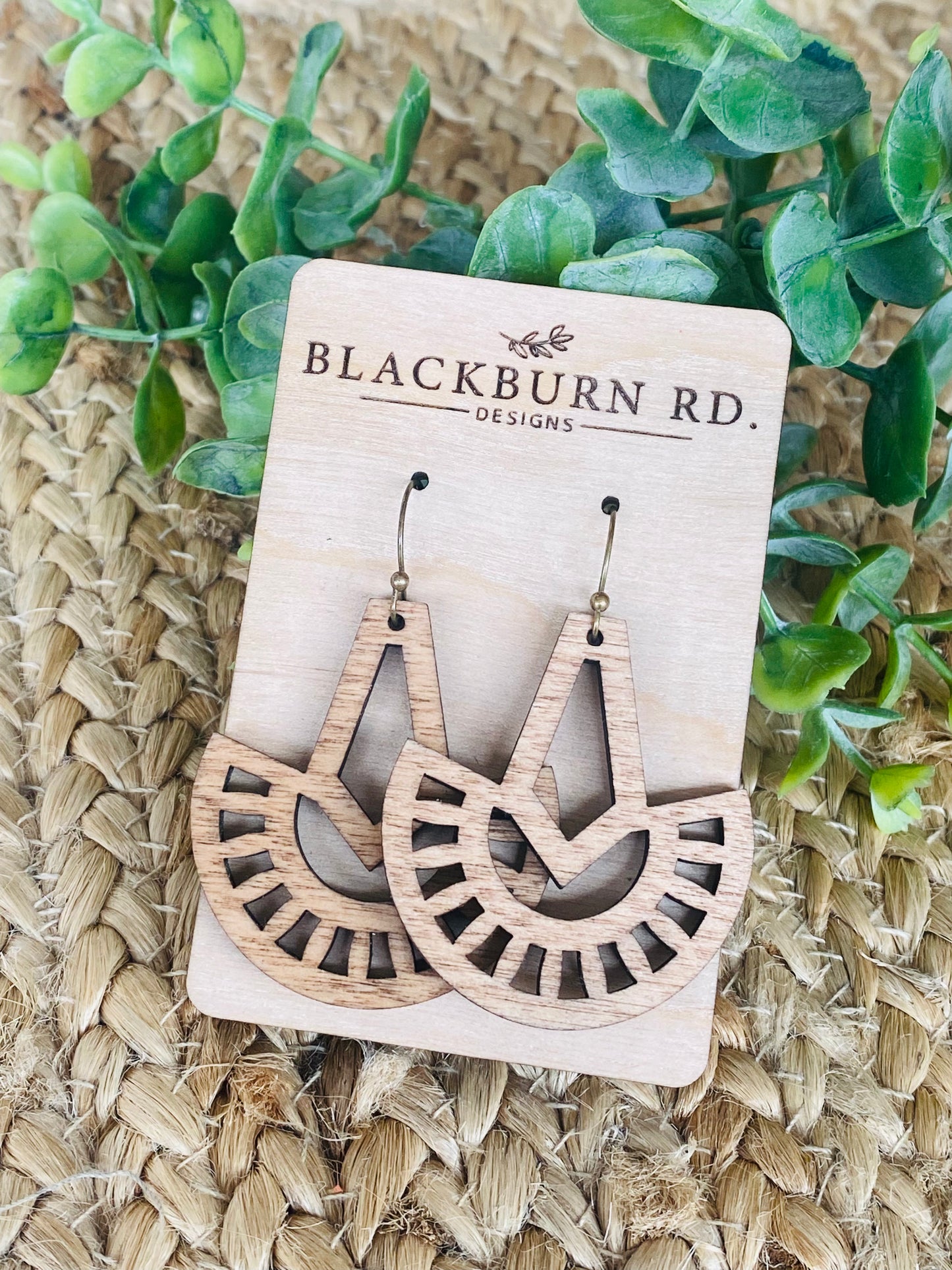 Tuxedo Boho Dangle Earrings