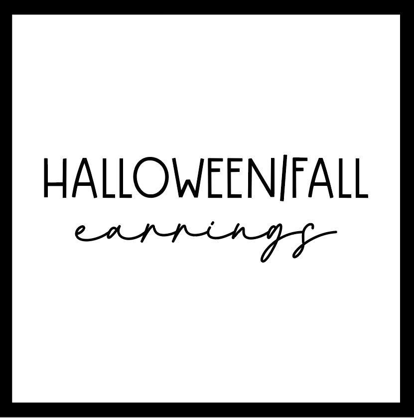 Halloween/Fall Earrings