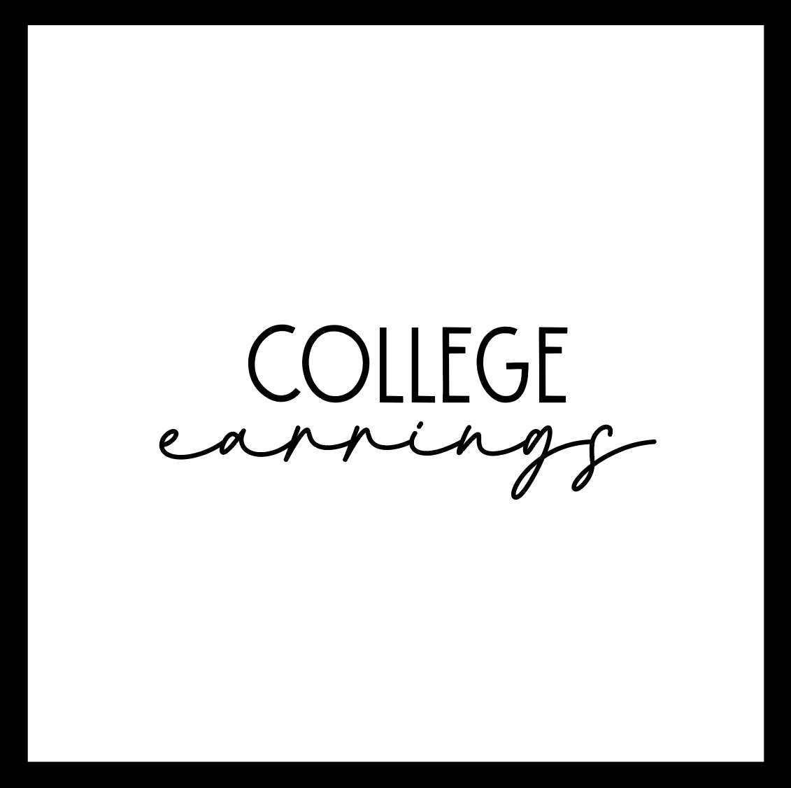 College Earrings