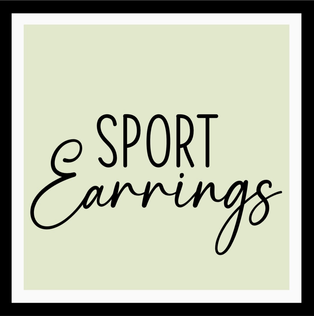 Sport Earrings