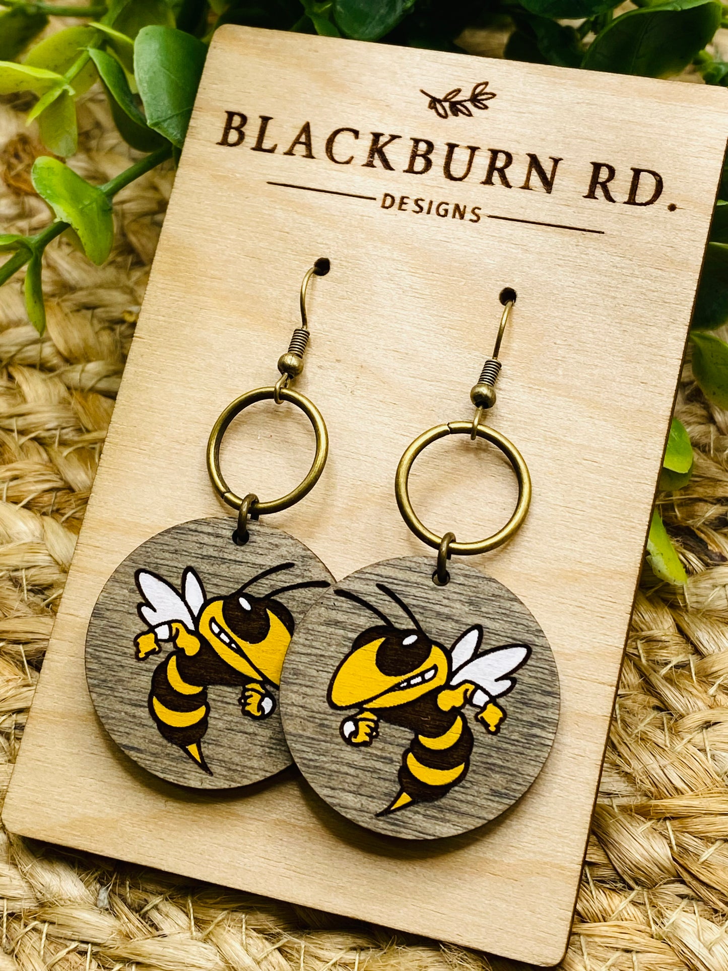 Yellowjacket Logo Dangles