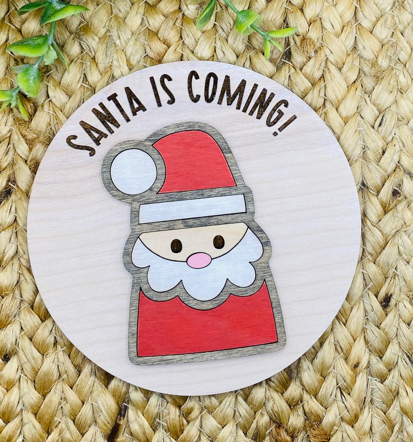 Santa is Coming Insert