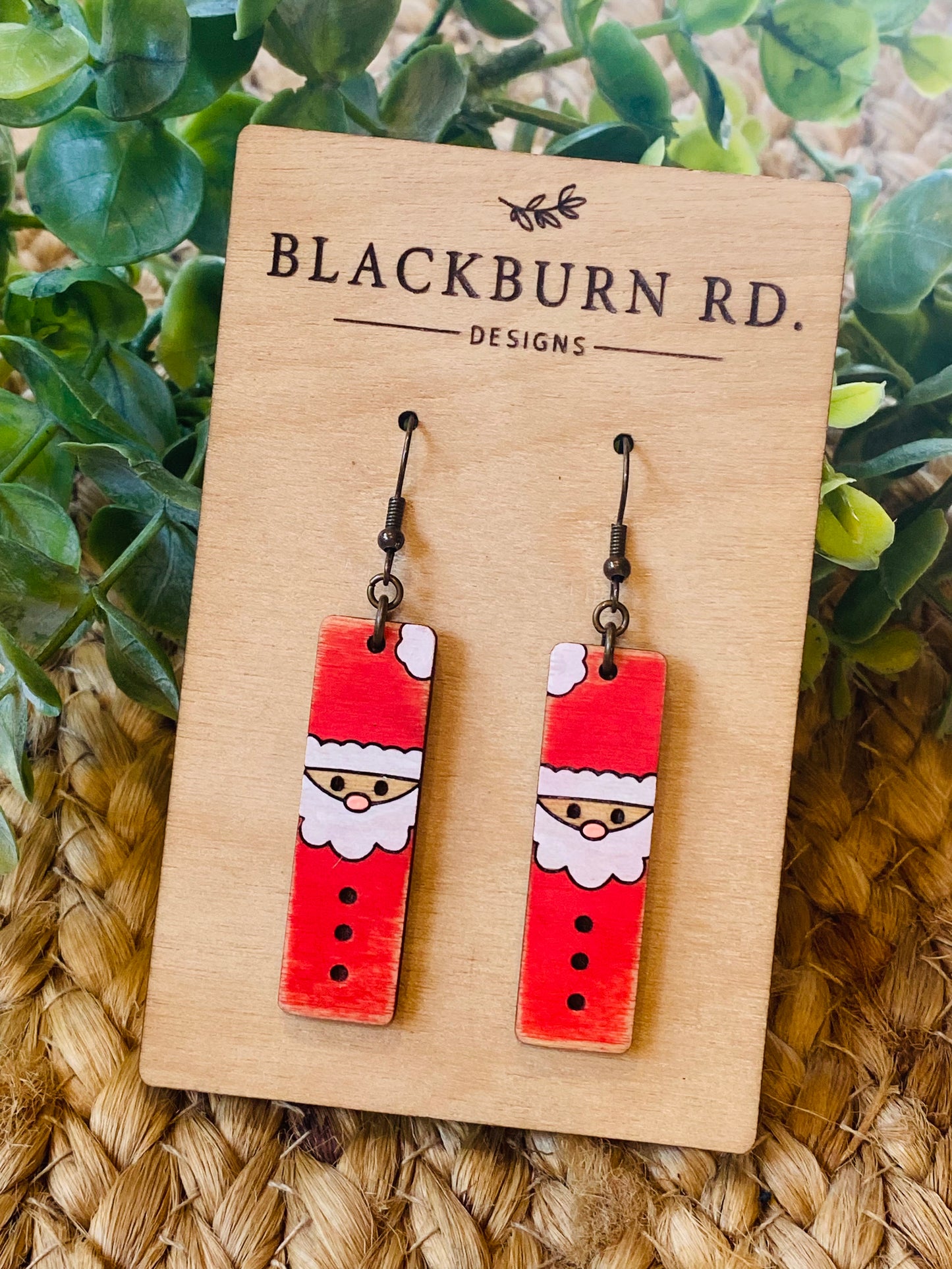 Holiday Bar Dangle Earrings