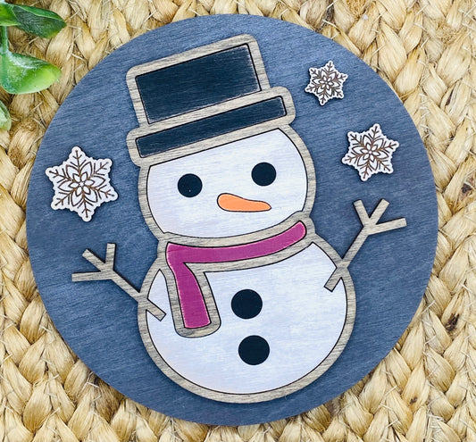 Snowman Cutie Insert