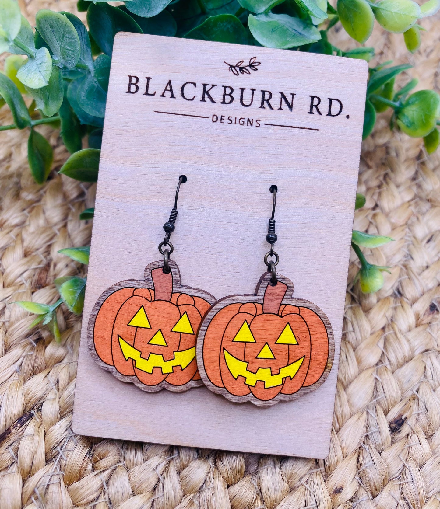 Pumpkin/Jack-O-Lantern Dangles