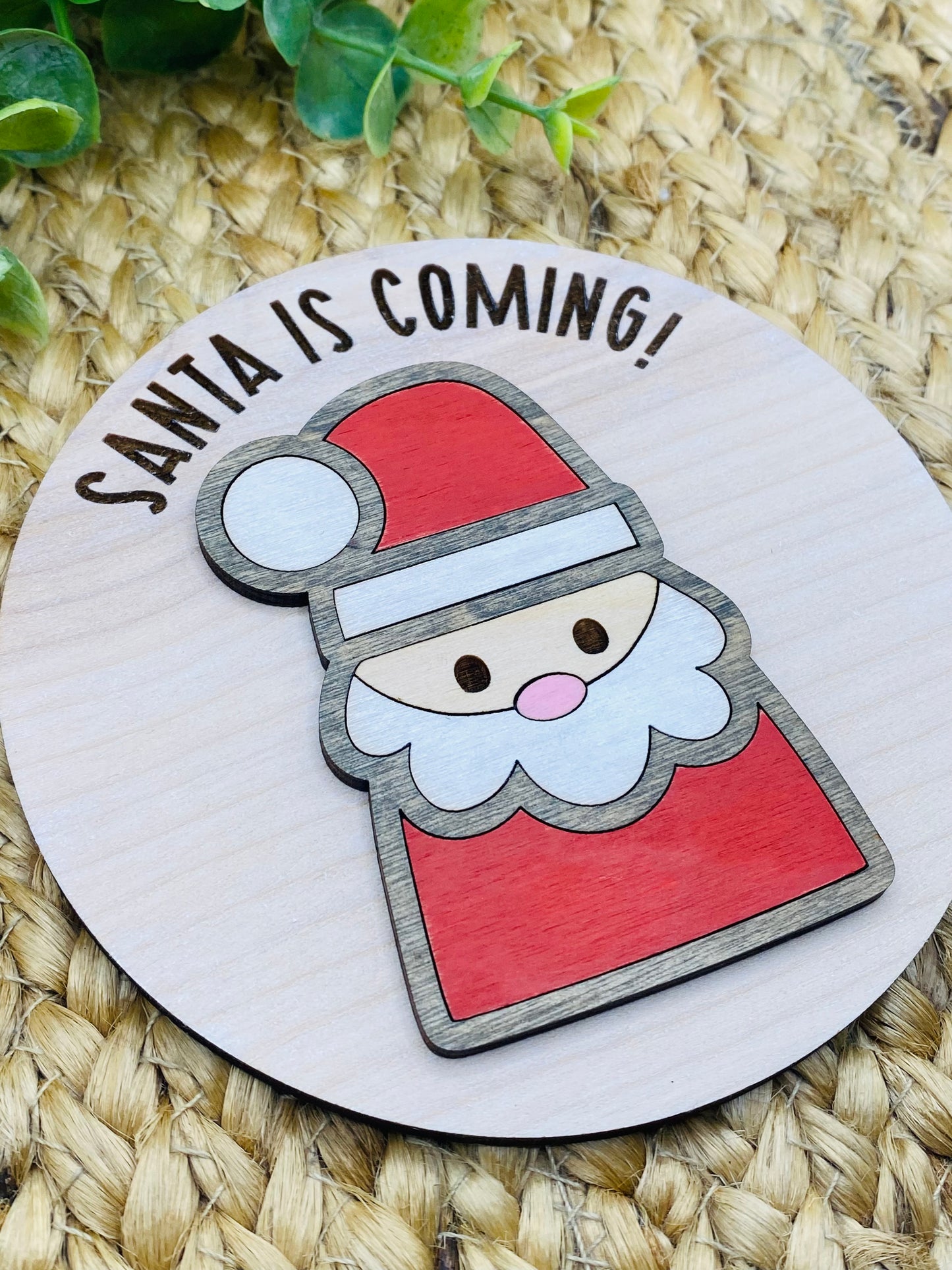 Santa is Coming Insert