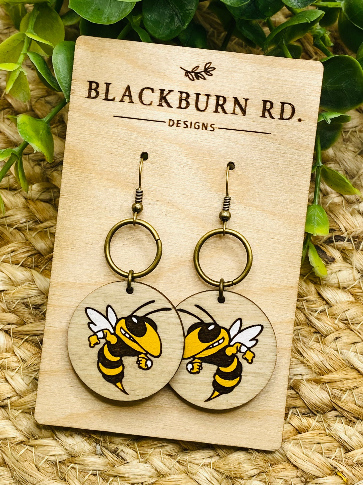 Yellowjacket Logo Dangles