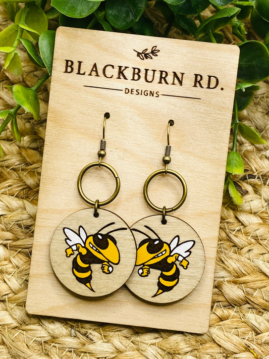 Yellowjacket Logo Dangles