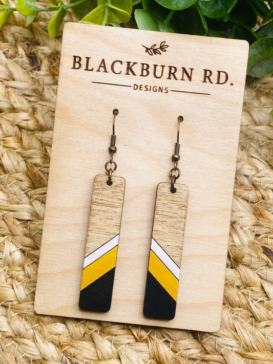 Taylor Geometric Boho Bar Dangles