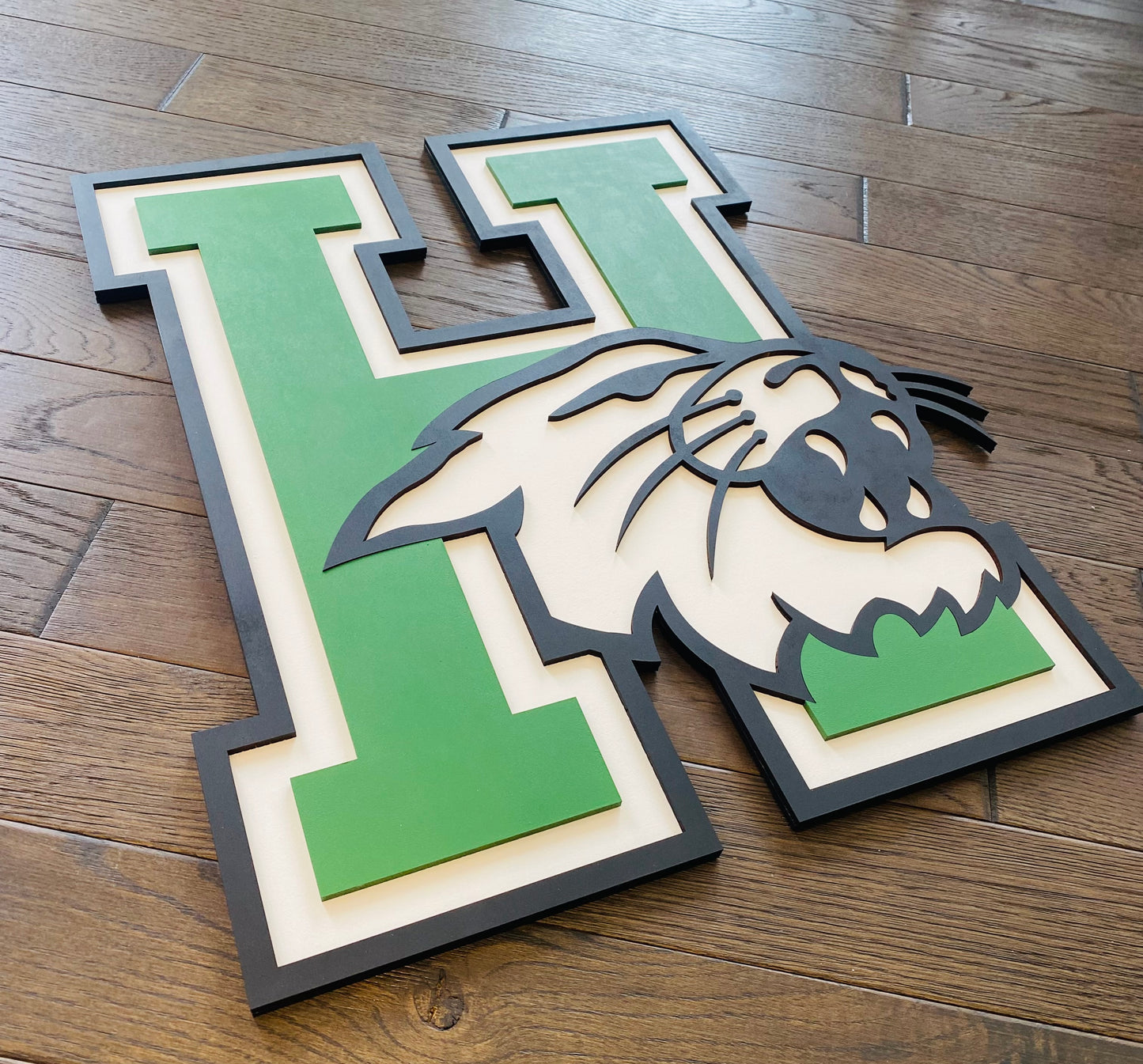 28” Harrison Logo Wall Art