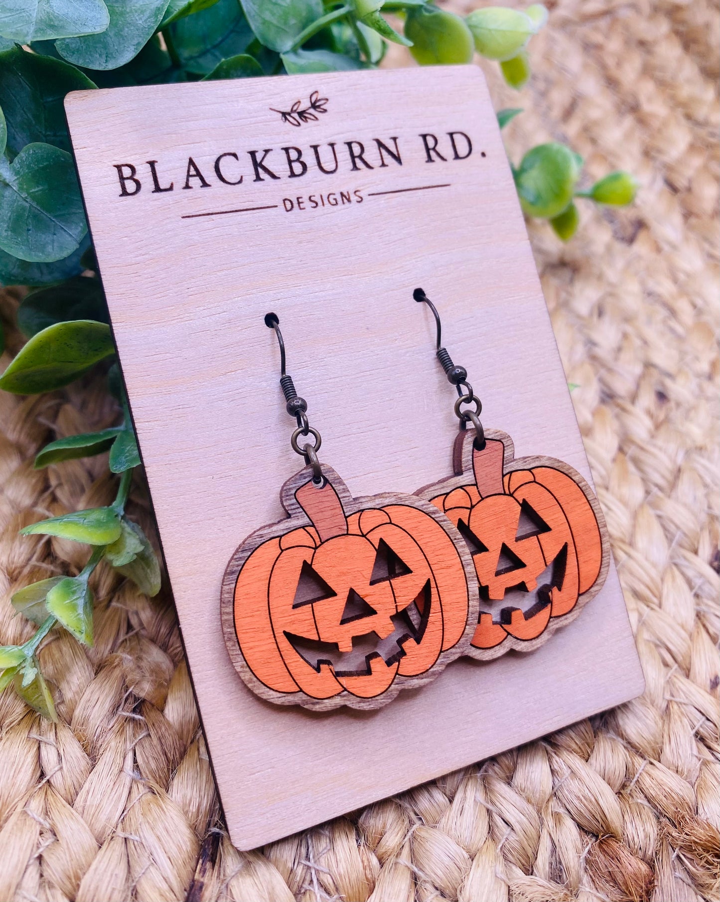 Pumpkin/Jack-O-Lantern Dangles