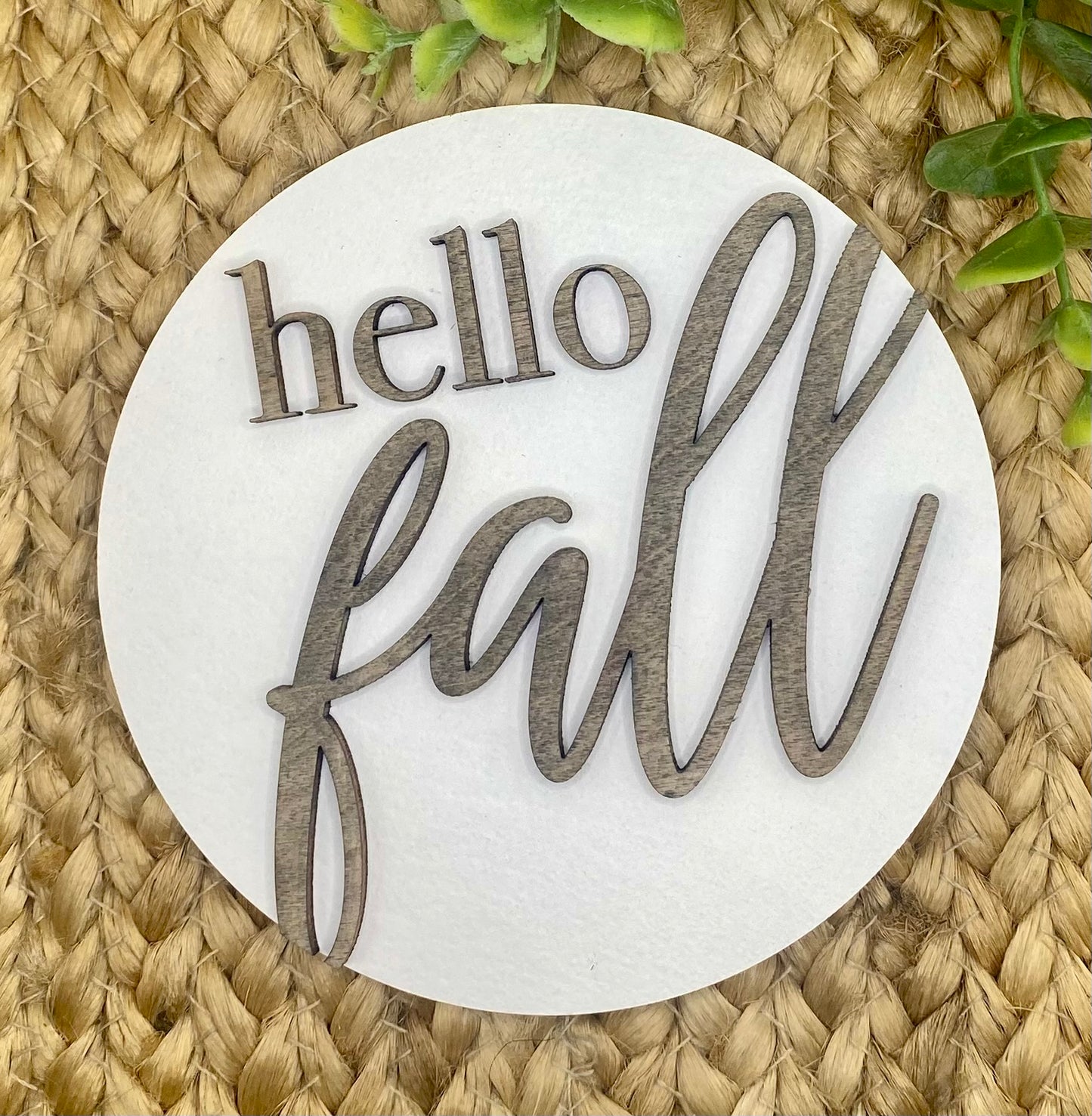 Hello Fall Insert