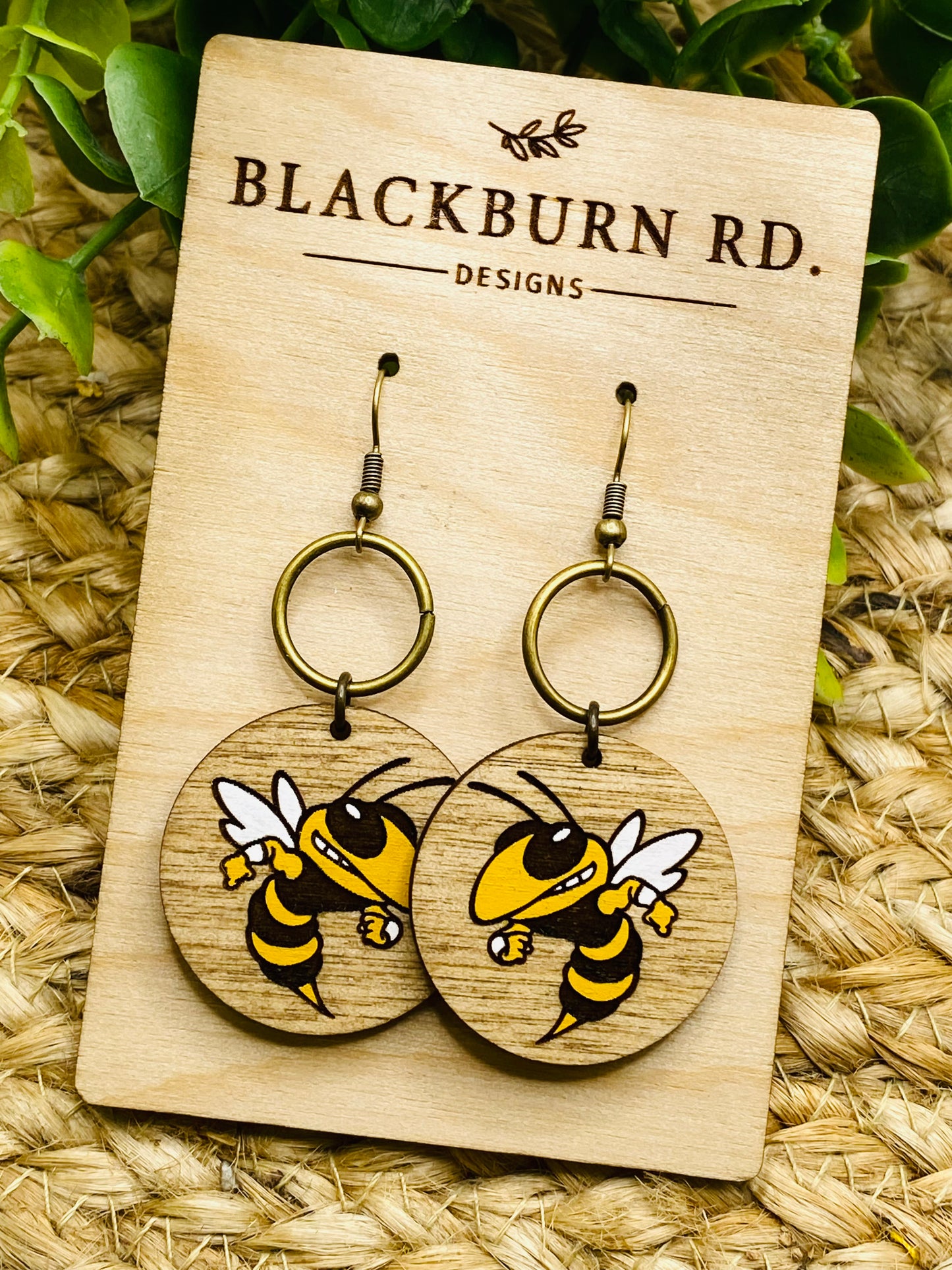 Yellowjacket Logo Dangles