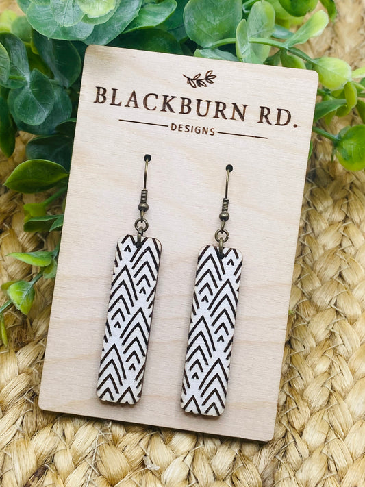 Boho Tribal Bar Dangles