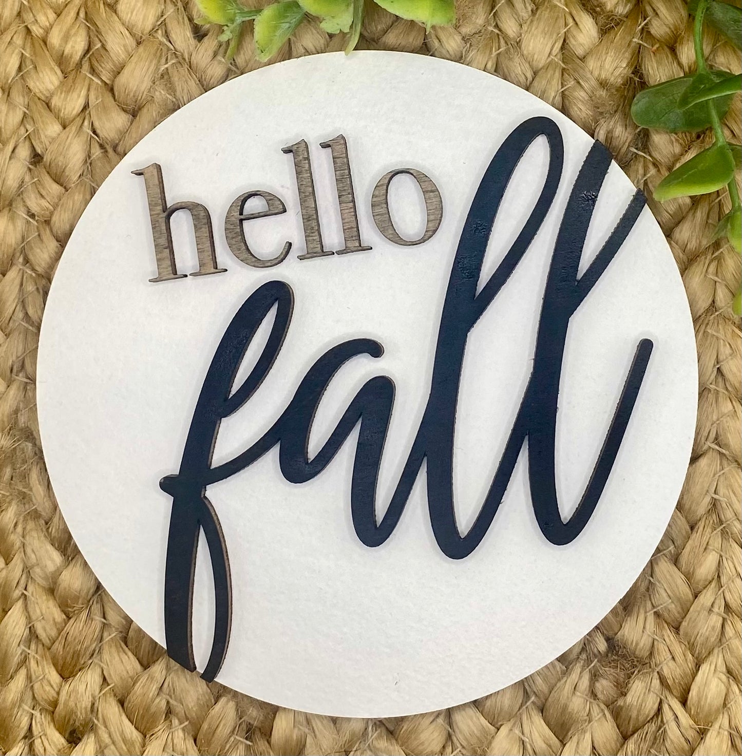 Hello Fall Insert