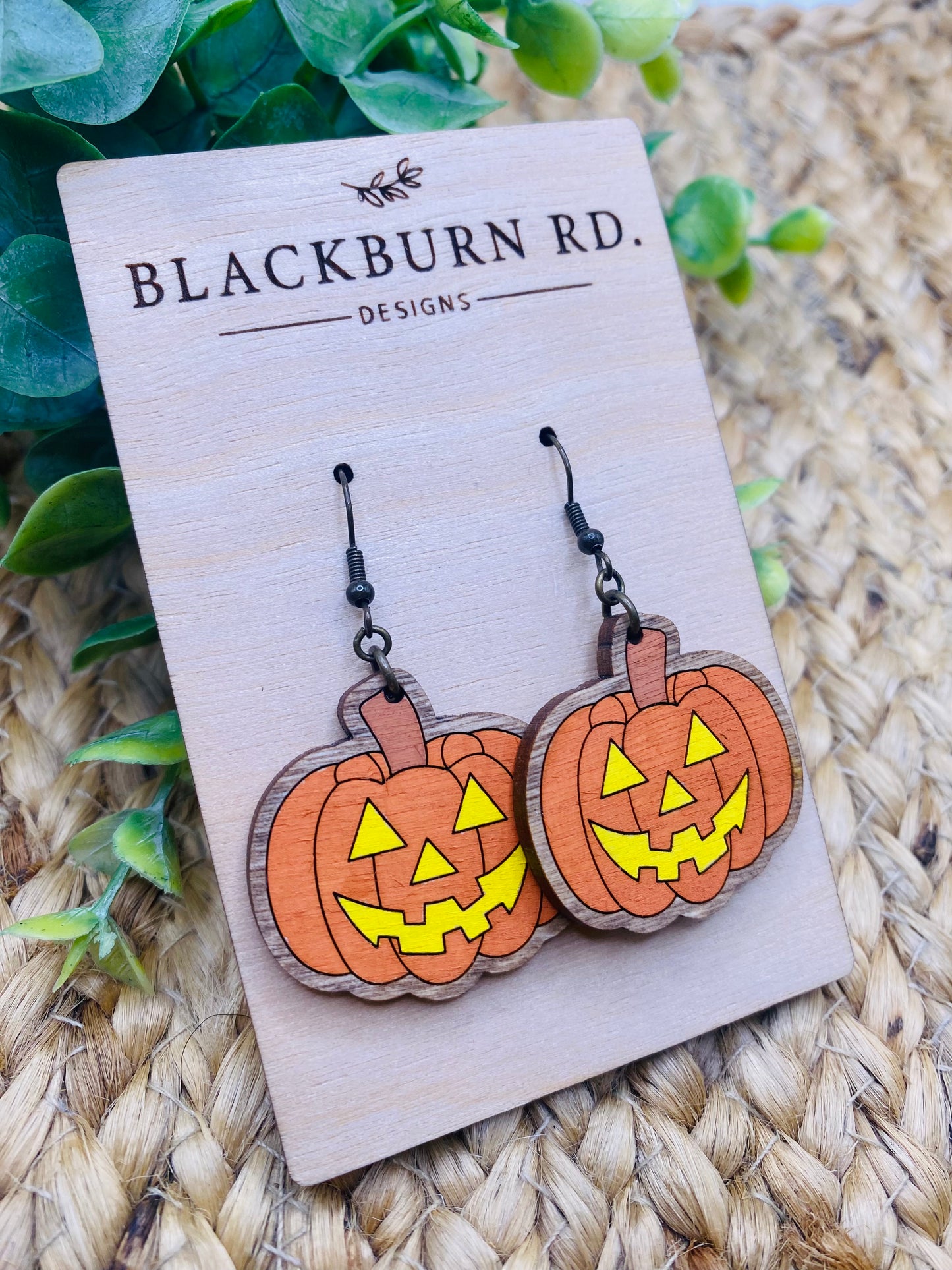 Pumpkin/Jack-O-Lantern Dangles