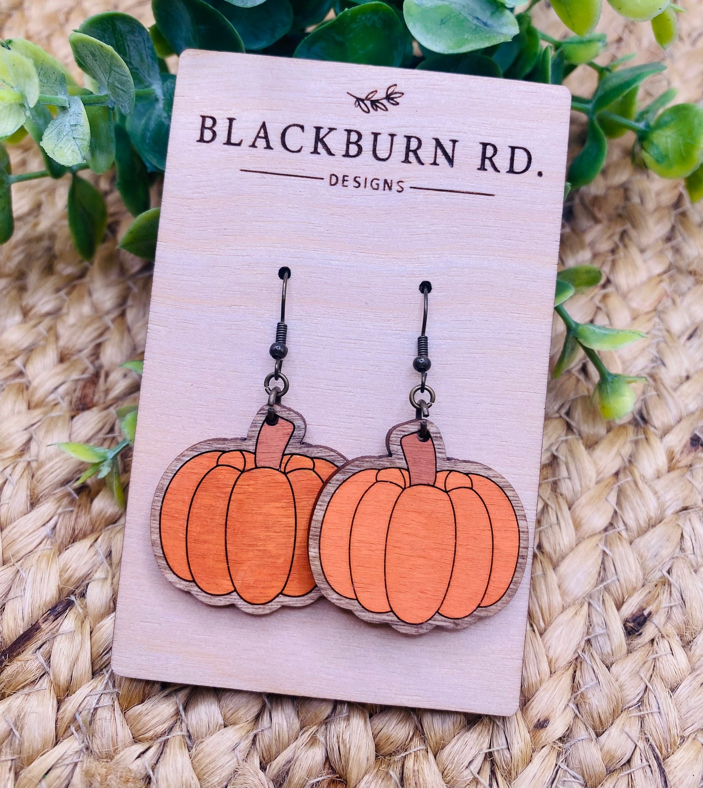 Pumpkin/Jack-O-Lantern Dangles