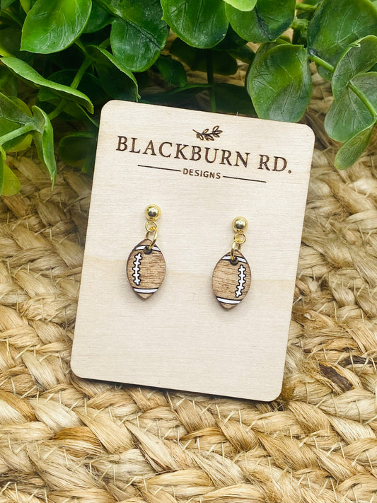 Petite Football Charm Dangles