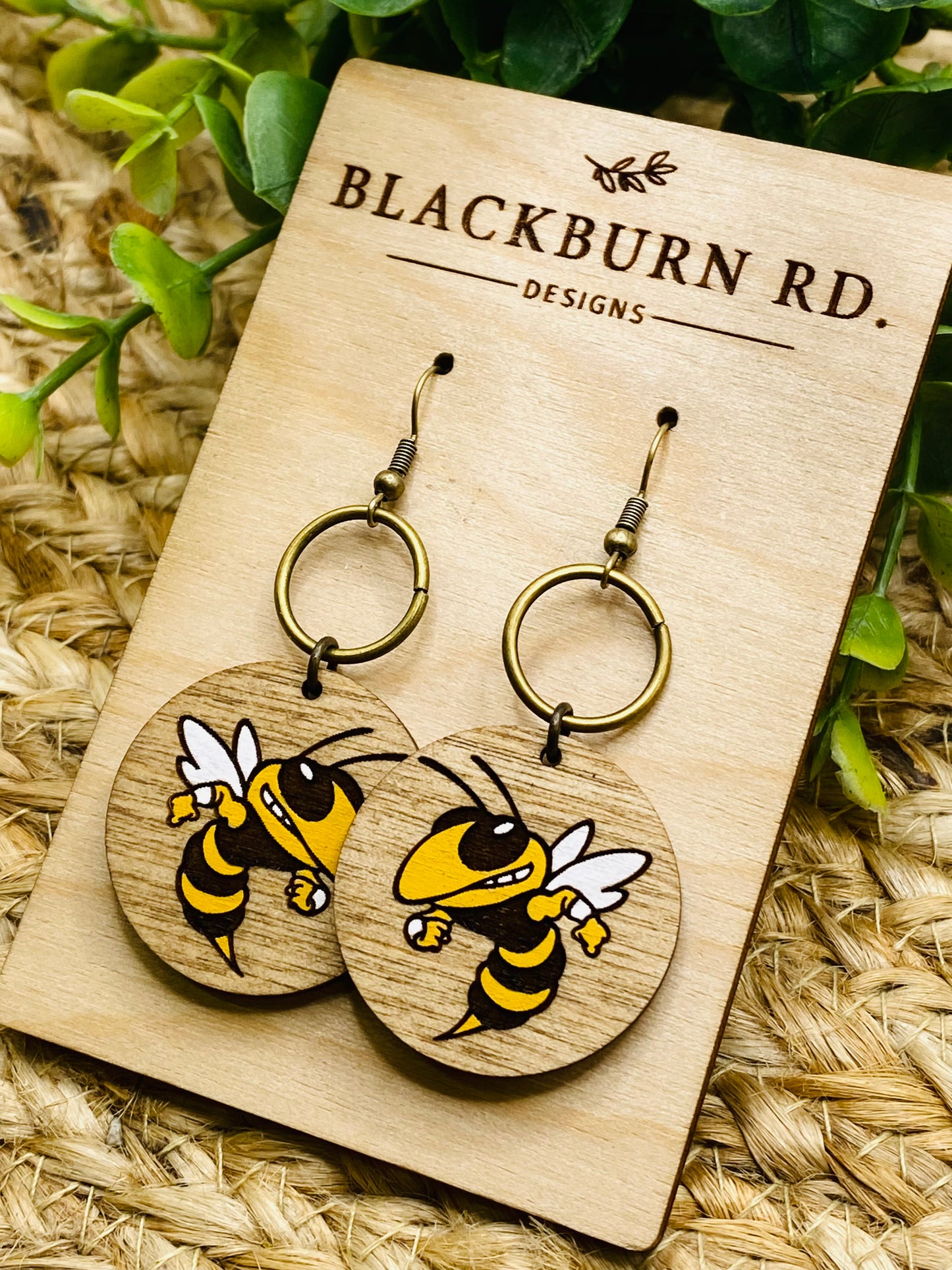 Yellowjacket Logo Dangles
