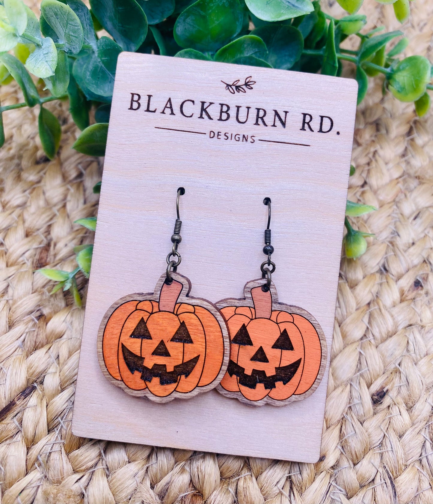 Pumpkin/Jack-O-Lantern Dangles