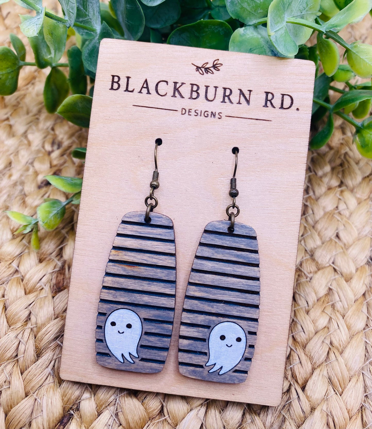 Striped Ghost Bar Dangles