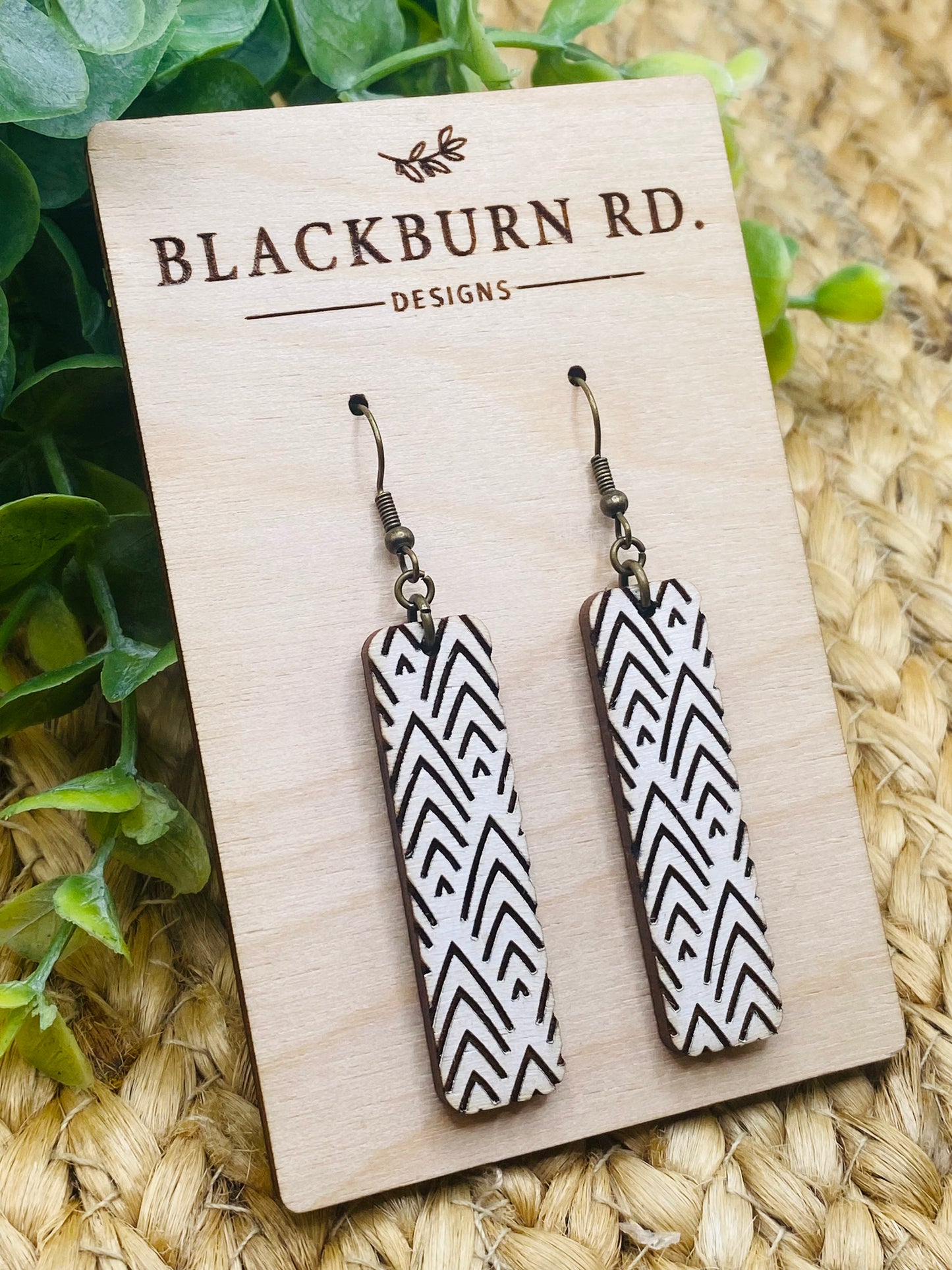 Boho Tribal Bar Dangles