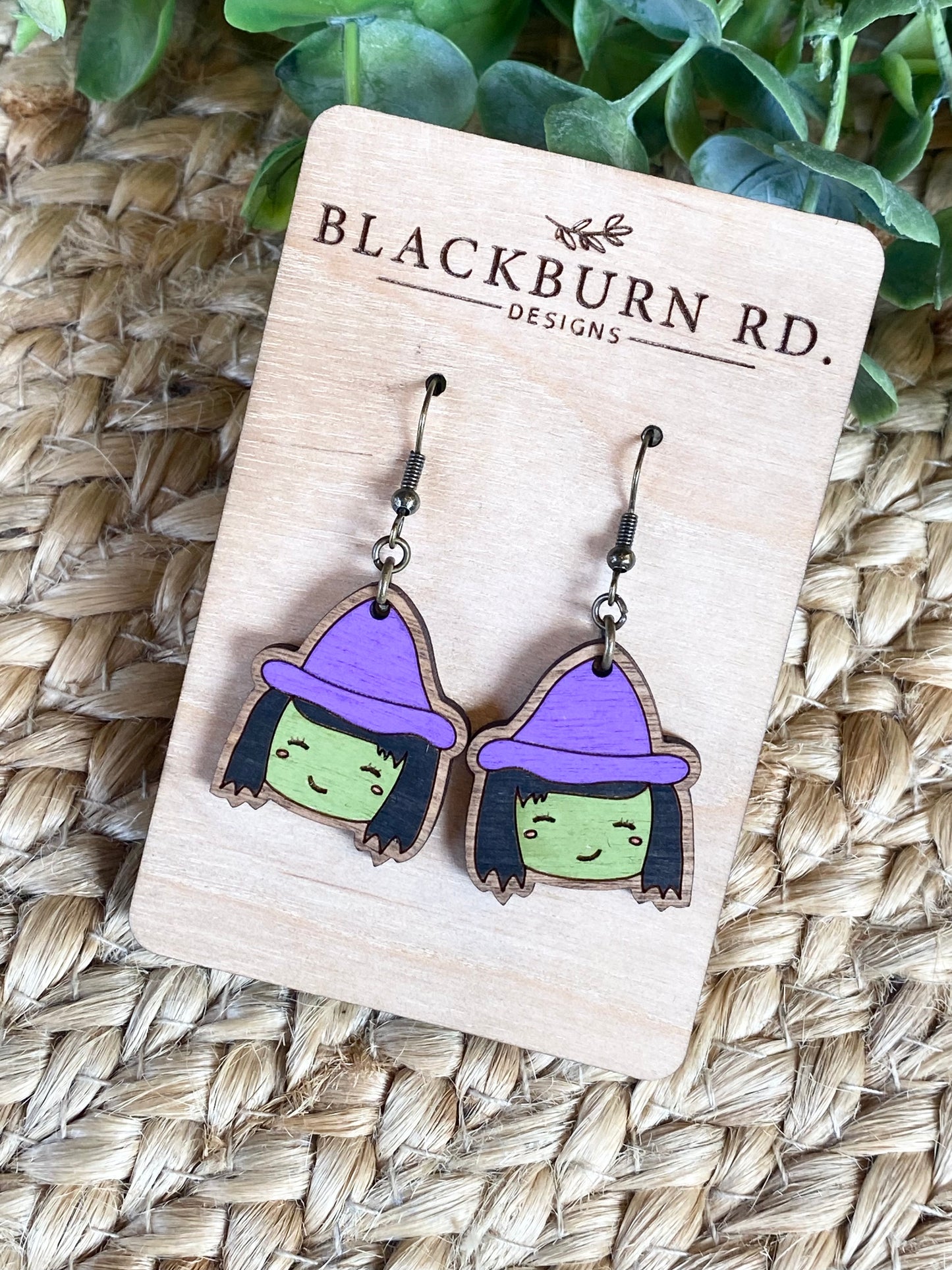 Witch Dangle Earrings