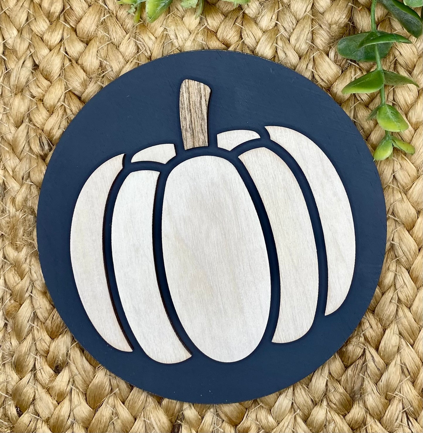 Frameless White Pumpkin Insert