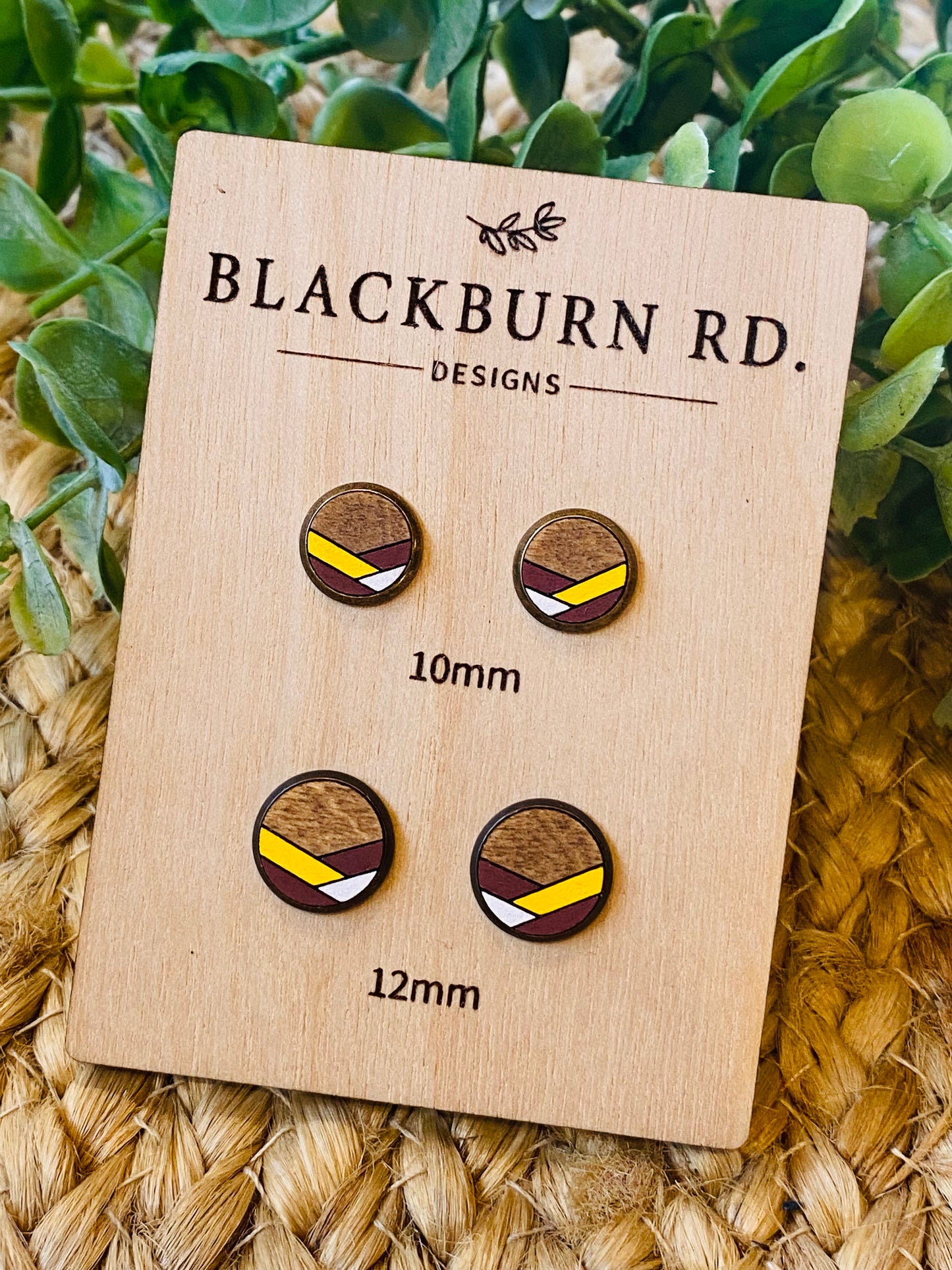 Barren County Chevron Stud Earrings