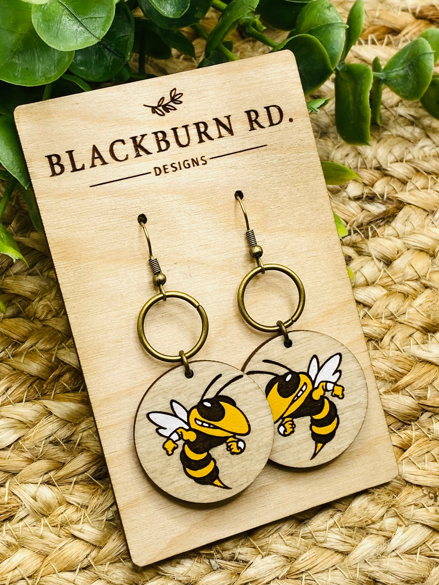 Yellowjacket Logo Dangles