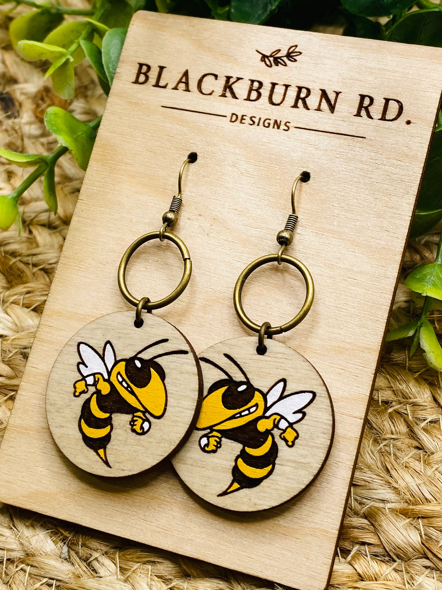 Yellowjacket Logo Dangles