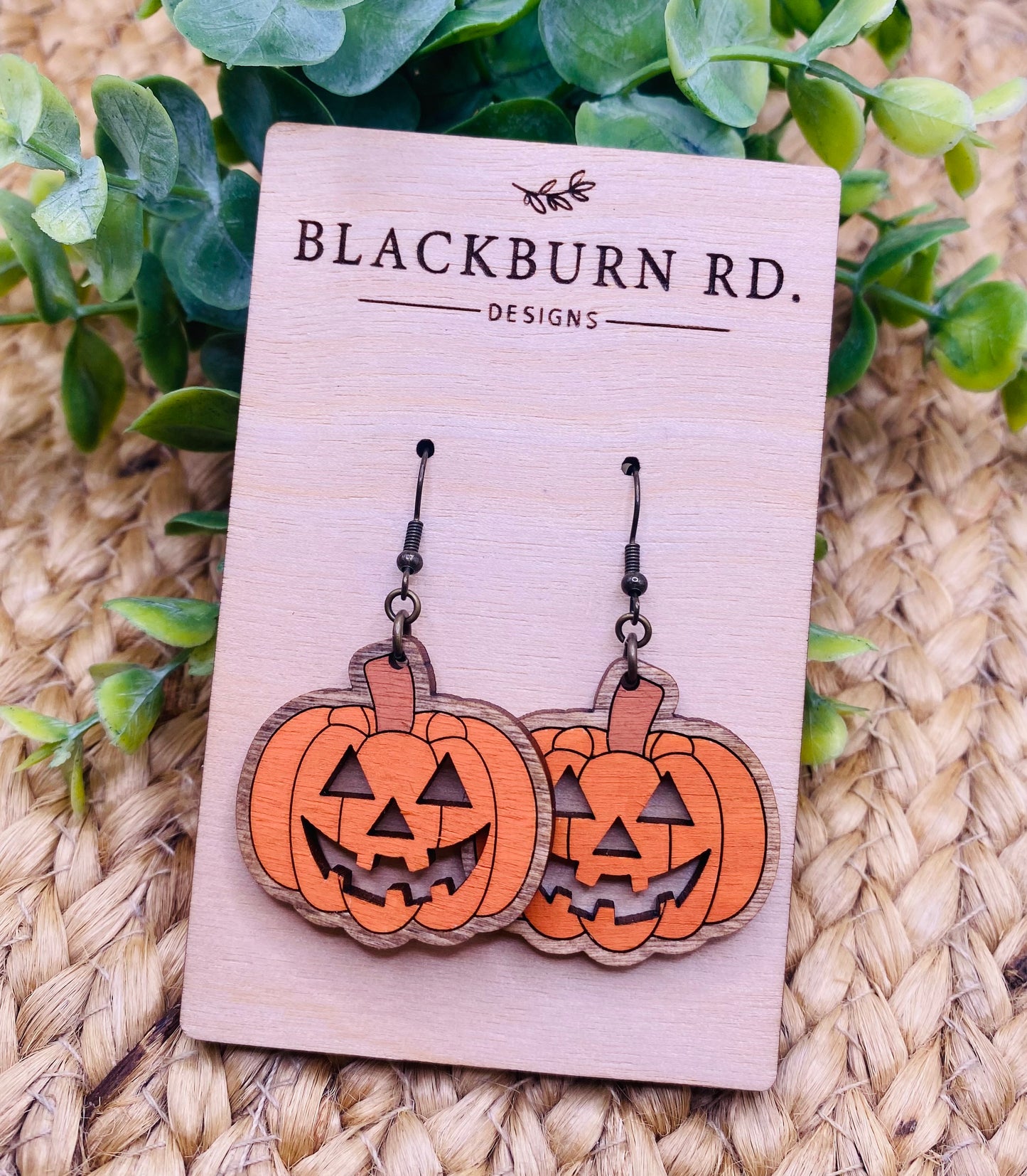 Pumpkin/Jack-O-Lantern Dangles