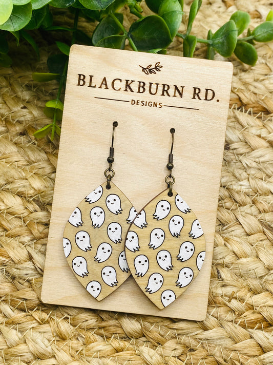 Multi Ghost Petal Dangles